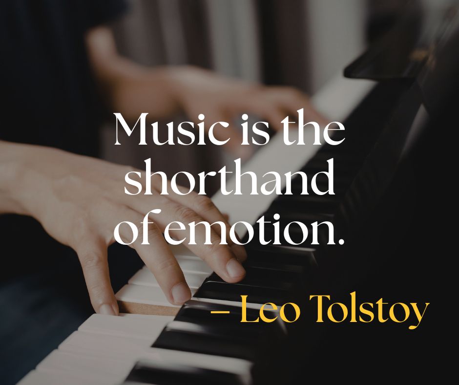Author Leo Tolstoy once said, "Music is the shorthand of emotion." 🎵
In other words, music can express feelings that are difficult or even impossible to put into words. That's one of the many reasons music therapy is so powerful. It gives people a way to communicate, process emotions, and connect with others, no matter where they are on their journey.
Sometimes, a single song can say everything we need it to. 💙
#AngelinasSong #MusicTherapy #HealingThroughMusic #LeoTolstoyQuote #MusicHeals