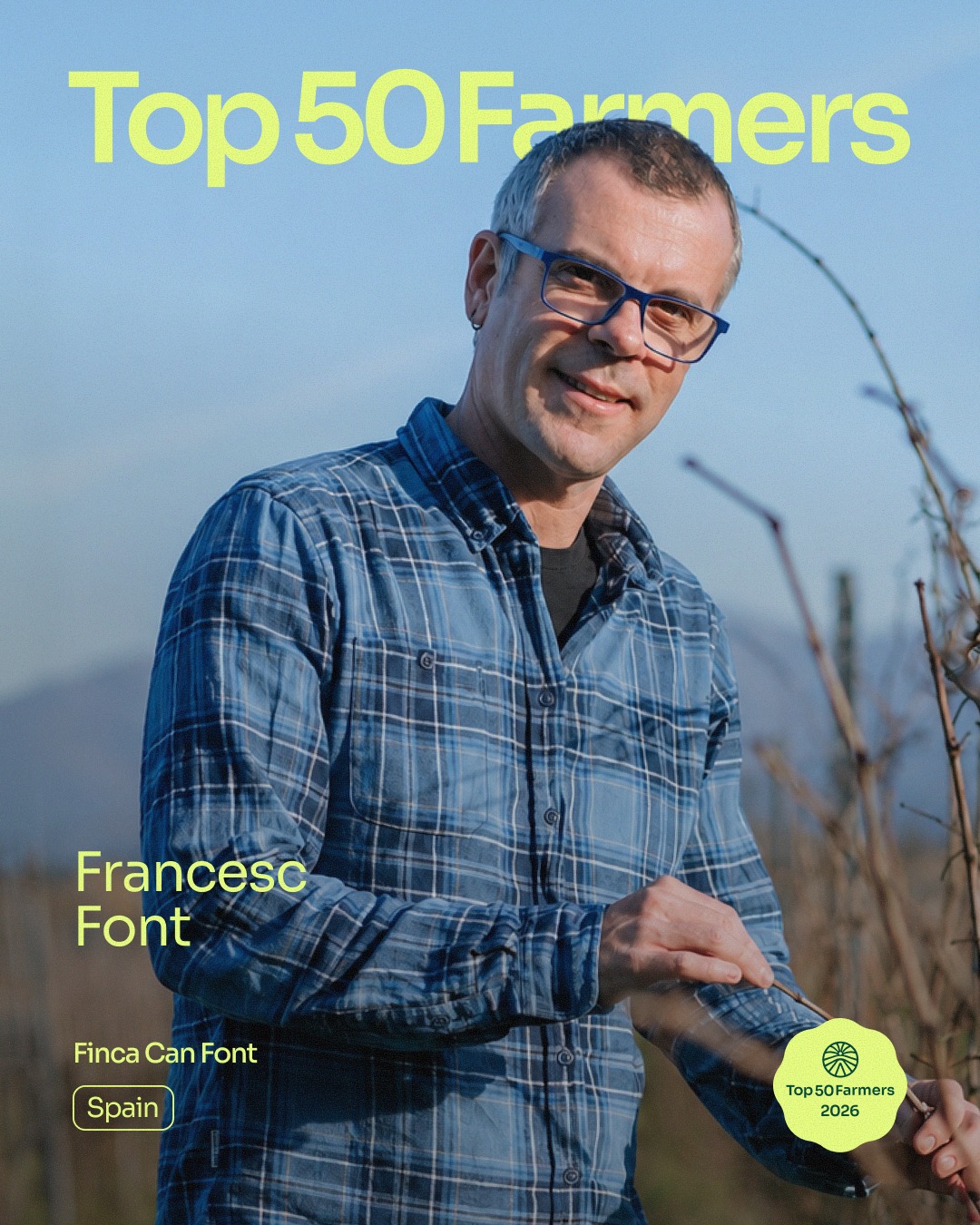 👉 Meet Francesc Font / @francescfont_ / 📍Spain
Francesc Font is a 9th generation farmer, able to trace his family’s work on the land back to the 1700’s. He and wife Nuri have been working the land for themselves the past 21 years. Yet 15 years ago, that same land was struggling.
Soil was eroding, costs were climbing, and the farm was increasingly reliant upon agrochemicals that were dangerous for the whole family.
Francesc and Nuri knew something had to change, so they set about learning everything they could about regenerative agriculture.
From books, to courses, to a period of time WWOOFing with their children in the USA and Australia, they gathered knowledge they could bring back and translate to their own Catalan land.
“Since then, everything has improved,” says Francesc.
Empowered by the changes they’d seen on Finca Can Font, they began sharing everything they’d learned. Today, Franscesc consults and educates thousands of farmers across Spain and Latin America through The Regen Academy, its podcast, and The Regen Institute.
“It makes me so happy to see more and more farmers who believe we can heal the planet through agriculture.”
🔗 Follow the link in @top50farmers bio for the full story of how one family's decision to protect their children from agrichemicals changed the way they farm, and ended up teaching thousands of others to do the same.
✍️ Written by @top50farmers and @sunpatchcreative
#top50farmers #FrancescFont #top50farmers2026 #CanFont #t50f2026 #T50F #regenag #regenerativeagriculture #regenerativefarming #soilhealth #knowyourfarmer #futureoffarming #europe #Spain