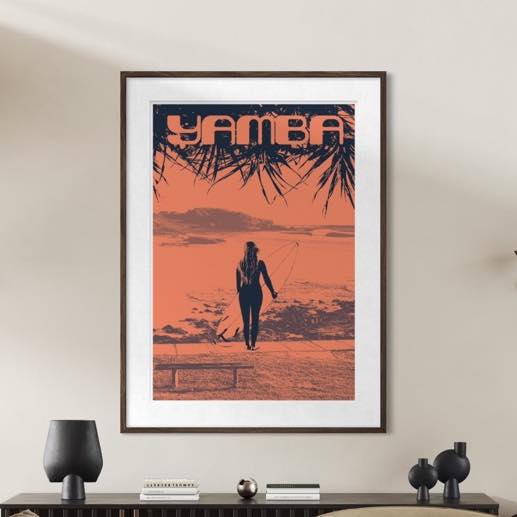 New Yamba and Angourie prints online now.
#yamba #surfnsw #surf #wallart #retrostyle #homeinspiration