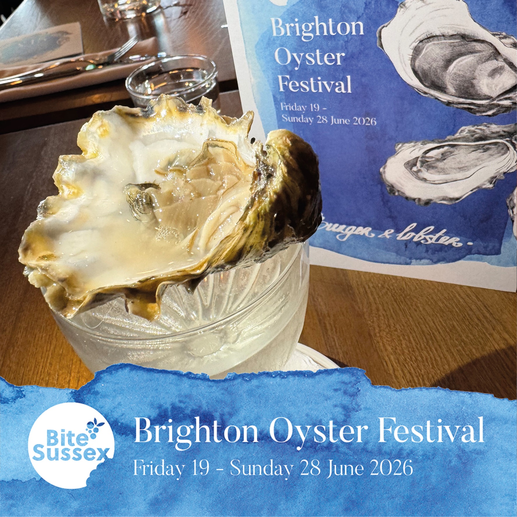 Where have you enjoyed oysters, cocktails and sparkling wine during the BITE Brighton Oyster Festival this week? All events and venues are at www.bitesussex.com