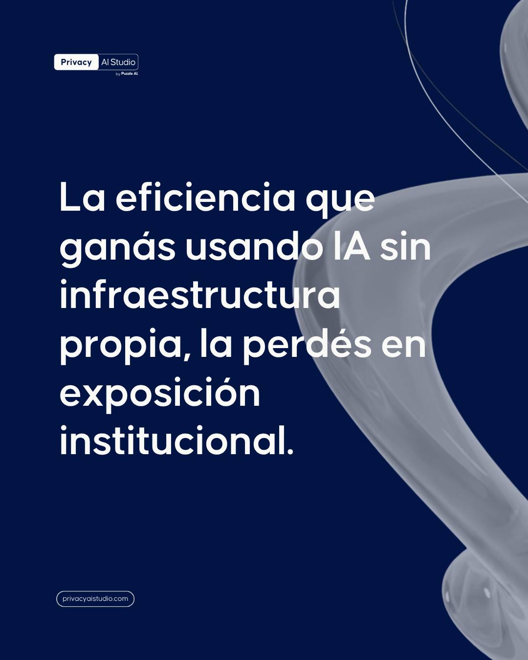 Cuando algo sale mal con un dato de un ciudadano, el organismo no firma el descargo. Lo firma una persona.
Esa es la parte que casi nadie mira cuando adopta IA ""para ganar tiempo"". La eficiencia es del organismo. La explicación de qué pasó con ese dato, cuando alguien la pida, recae sobre quien lo procesó.
El carrusel separa las tres cosas que un organismo pierde el control en el segundo en que un expediente sale a un servidor externo. Si trabajás en el sector público y estás viendo cómo entra la IA a tu área, deslizá antes de tomar la próxima decisión.
Guardalo. La próxima reunión sobre ""qué herramienta usamos"" va a llegar antes de lo que pensás.
privacyaistudio.com
#SectorPúblico #PrivacidadDeDatos #GobernanzaDeDatos #IASegura #Trazabilidad"