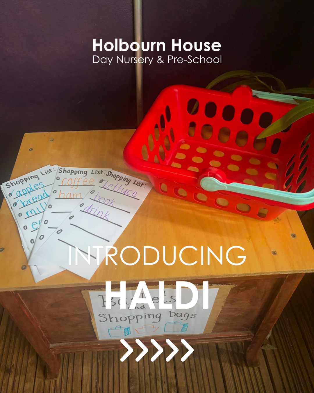 Last week we opened up our very own store, HALDI!
With groceries flying off the shelves, the children were busy shopping, stocking shelves, counting money and honing their communication and customer service skills!
#LearningThroughPlay #EarlyYearsEducation #HolbournHouse #InclusiveEducation #ALDI