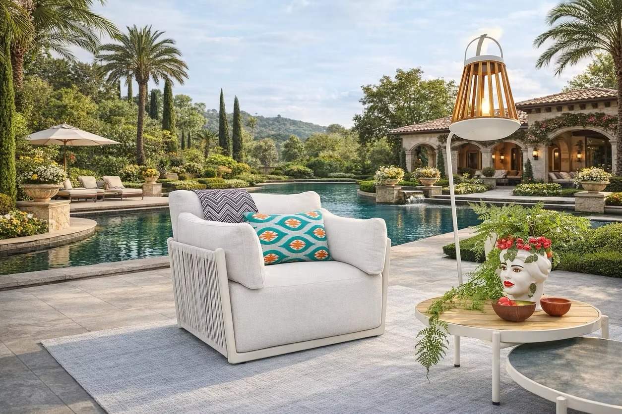 Luxus, ktorý nepúta pozornosť krikom. Ale dokonalým dizajnom.
**Lounge kreslo Sorrento** je stvorené pre moderné terasy, kde sa spája elegancia, komfort a funkčnosť. Vďaka vzdušnému výpletu a čistým líniám vytvára pocit ľahkosti, no zároveň ponúka stabilitu a odolnosť, ktorú oceníte každý deň.
Robustná **hliníková konštrukcia** v kombinácii s prémiovým **akrylovým lanom** dodáva kreslu nadčasový vzhľad a výnimočnú odolnosť voči poveternostným podmienkam. Je to kombinácia, ktorá dokonale zapadne do moderných záhrad, pri bazénoch aj pod bioklimatické pergoly.
Komfort je na úrovni interiérového nábytku. Vankúše s **rýchloschnúcou penou** odvádzajú vodu po daždi, takže kreslo je pripravené na ďalší oddych bez zbytočného čakania.
**Výsledok?**
Kreslo, ktoré funguje každý deň – bez kompromisov.
✨ **Prečo si vybrať lounge kreslo Sorrento?**
✔ Luxusné záhradné lounge kreslo s moderným dizajnom
✔ Odolná hliníková konštrukcia s dlhou životnosťou
✔ Prémiový výplet z akrylového lana
✔ Rýchloschnúce komfortné vankúše
✔ Ideálne ako samostatné kreslo alebo súčasť kolekcie Sorrento
✔ Perfektné k bazénu, pod pergolu alebo na dizajnovú terasu
✔ Celoročné používanie v exteriéri s minimálnou údržbou
Premeňte svoju terasu na miesto, ktoré bude pôsobiť ako luxusný hotelový rezort.
https://www.luxcoliving.sk/product-page/suns-sorrento-zahradne-kreslo-kremove
#LuxcoLiving #LoungeKreslo #LuxusnaTerasa #ZahradnyNabytok #OutdoorLiving