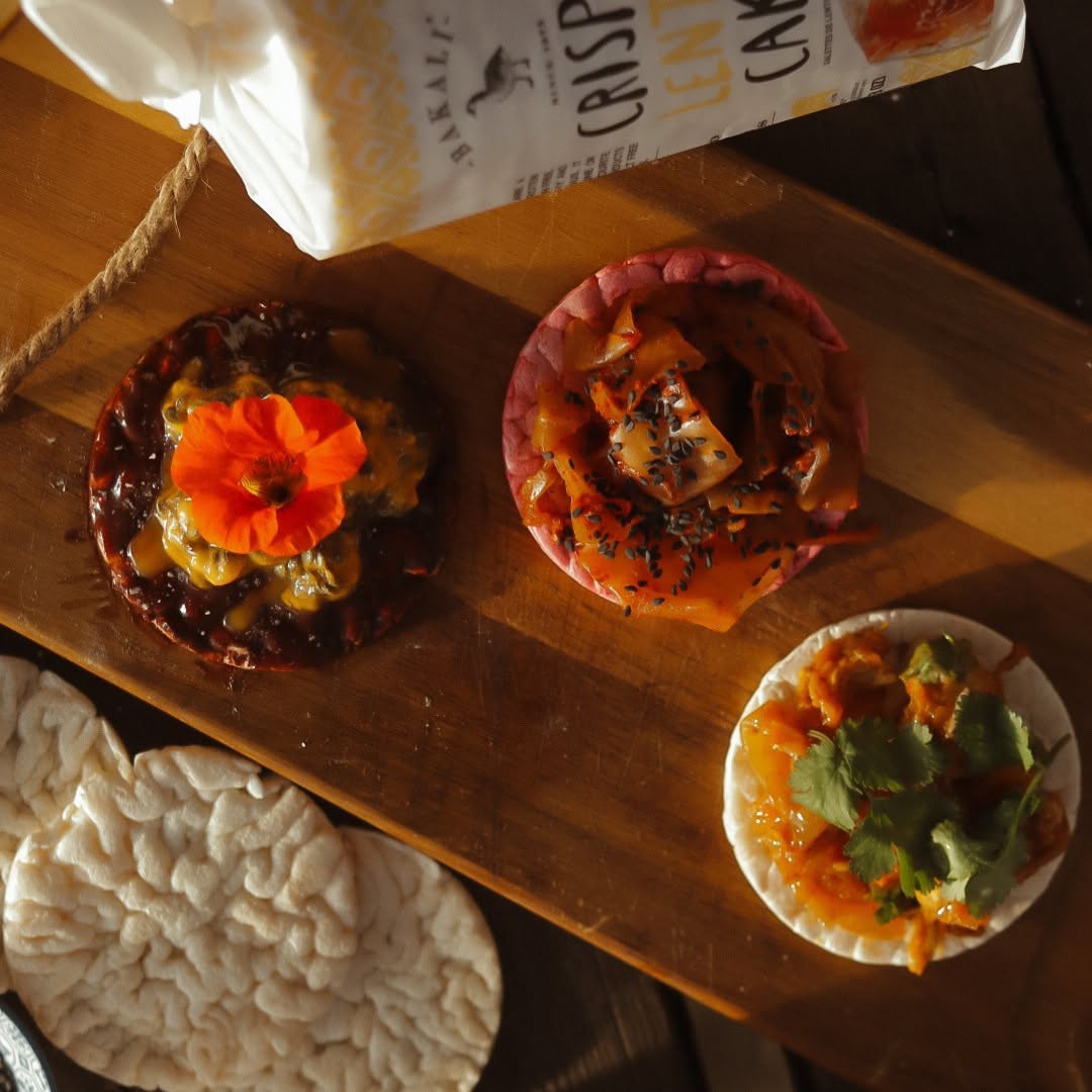 Veg cakes or corn cakes? Why choose when Bakali brings you the best of both worlds ๐ #CrunchWithBakali #HealthyLifestyle