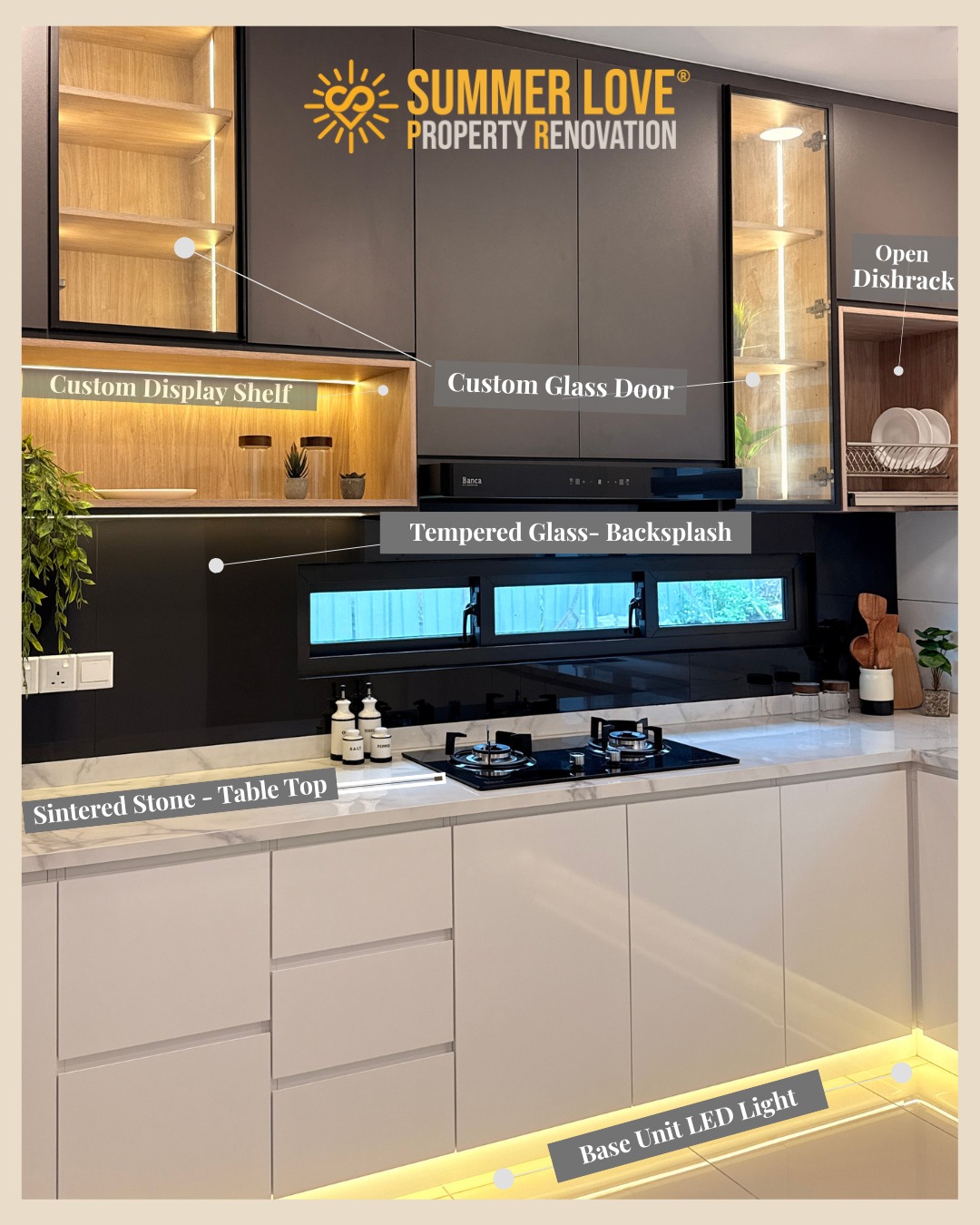 Bringing dream kitchens to life with thoughtful interior details ✨
Contact 012-2392900 for more information on Renovation packages.
#SummerLove #PropertyRenovation #ID #HomeID #KitchenCabinet