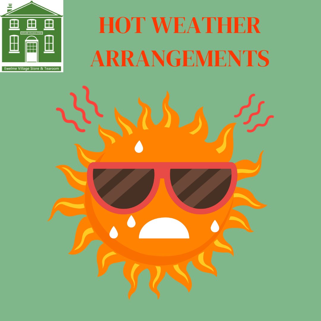 🫠🌞 Hot weather arrangements for the shop 🫠🌞
We hope that everyone is coping OK in this heatwave.
We are tweaking things in the shop over the coming days as we head from Amber heat warning into Red heat warning tomorrow and Thursday.
This afternoon (Tuesday), we are operating a reduced tea room menu, so we're still serving hot drinks, but food will be limited to cakes/tray bakes.
We will review things again tomorrow morning as we will most likely have a reduced menu again and possible close in the afternoon, but keep an eye on our social media channels for updates.
We're doing this to make things as safe and comfortable as possible for our staff and volunteers, so we hope that you'll understand.
Stay safe and hydrated everyone!
🫠🌞
#localshop #shoplocal #heatwave