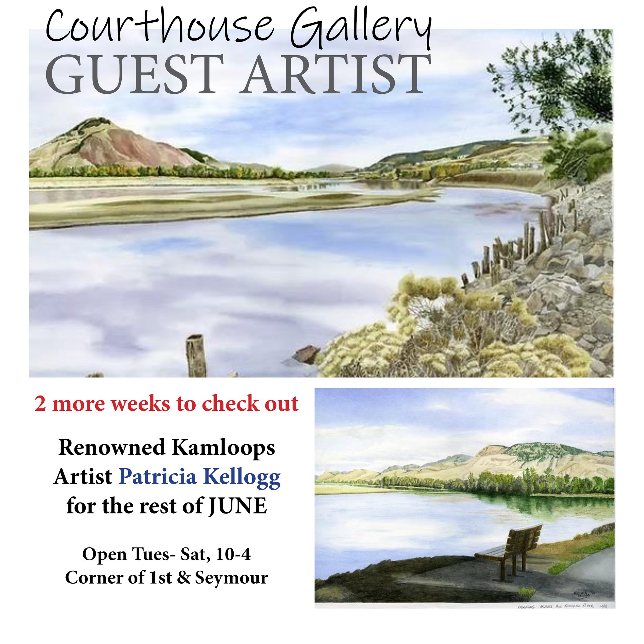 The exquisite paintings of our June guest artist Patricia Kellogg are only available until June 30. Don't miss out!