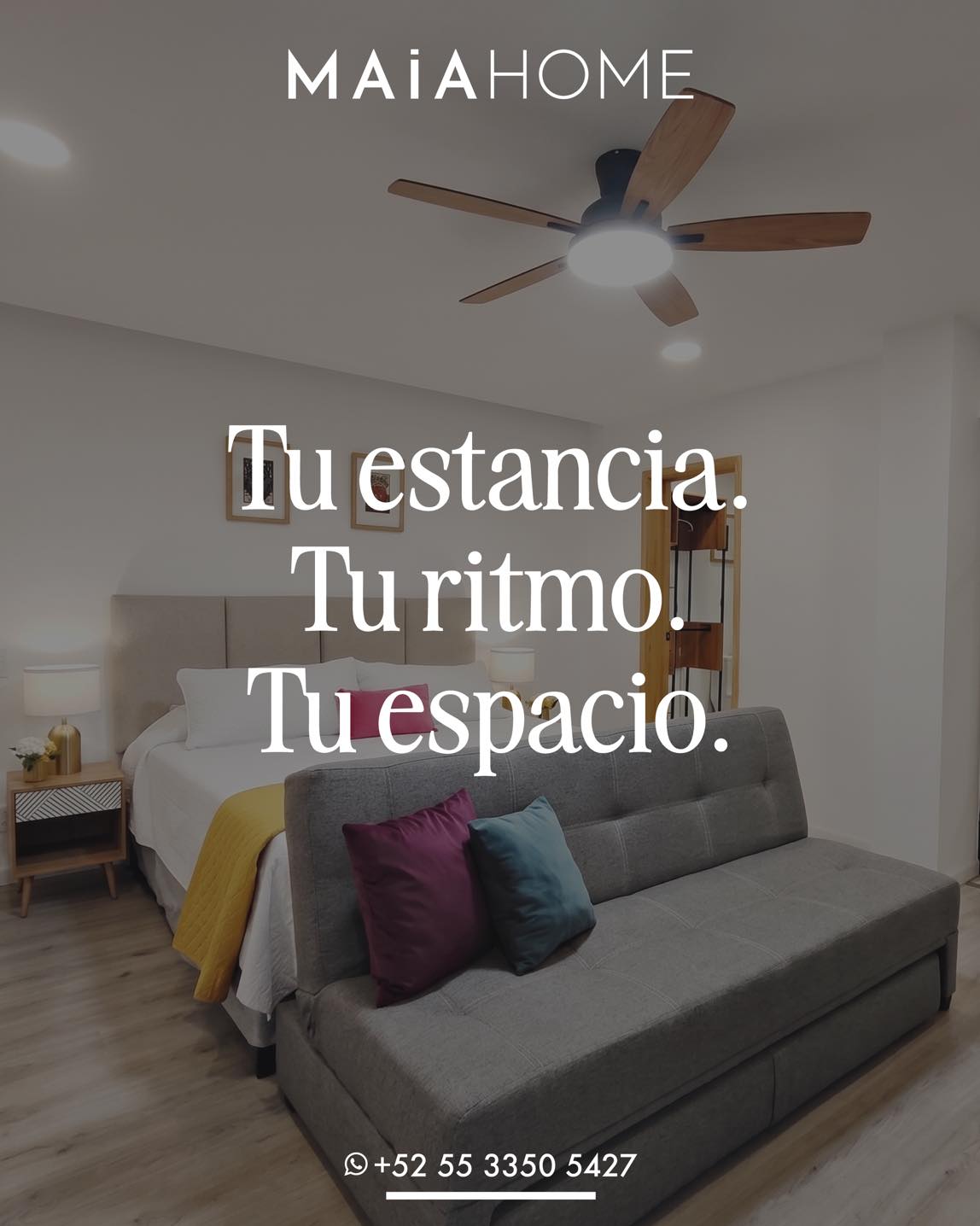 Porque los mejores viajes comienzan cuando
encuentras el lugar correcto para descansar. ✨
Descubre espacios donde cada detalle está pensado para tu comodidad y tranquilidad.
🌐 maiahome.mx
#MaiaHome
#HomeAwayFromHome
#LuxuryLiving #CDMX