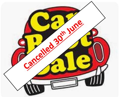 Please be advised that our car-boot sale for Tuesday 30th June has been cancelled due to setup for large scale music events. We apologise for any inconvenience this may cause