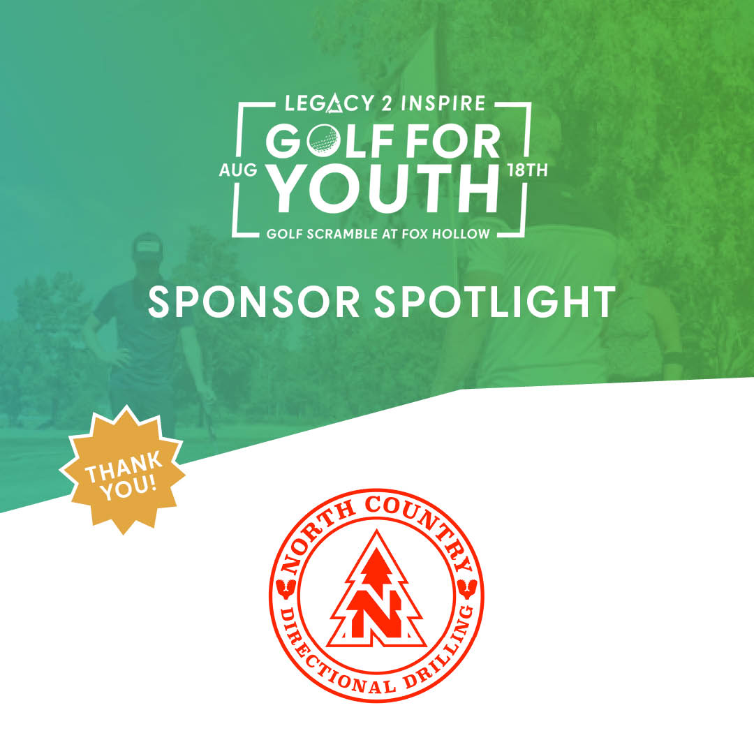 THANK YOU North Country Drilling for being a sponsor at Golf for Youth fundraiser!
Community partners like North Country Drilling help make it possible for Legacy 2 Inspire to continue connecting with youth through building together and creating spaces where students feel seen, valued, and empowered.
Interested in becoming a sponsor and making an impact alongside us? We’d love to partner with more businesses and community supporters!
🔗 See link in bio to become a sponsor!
