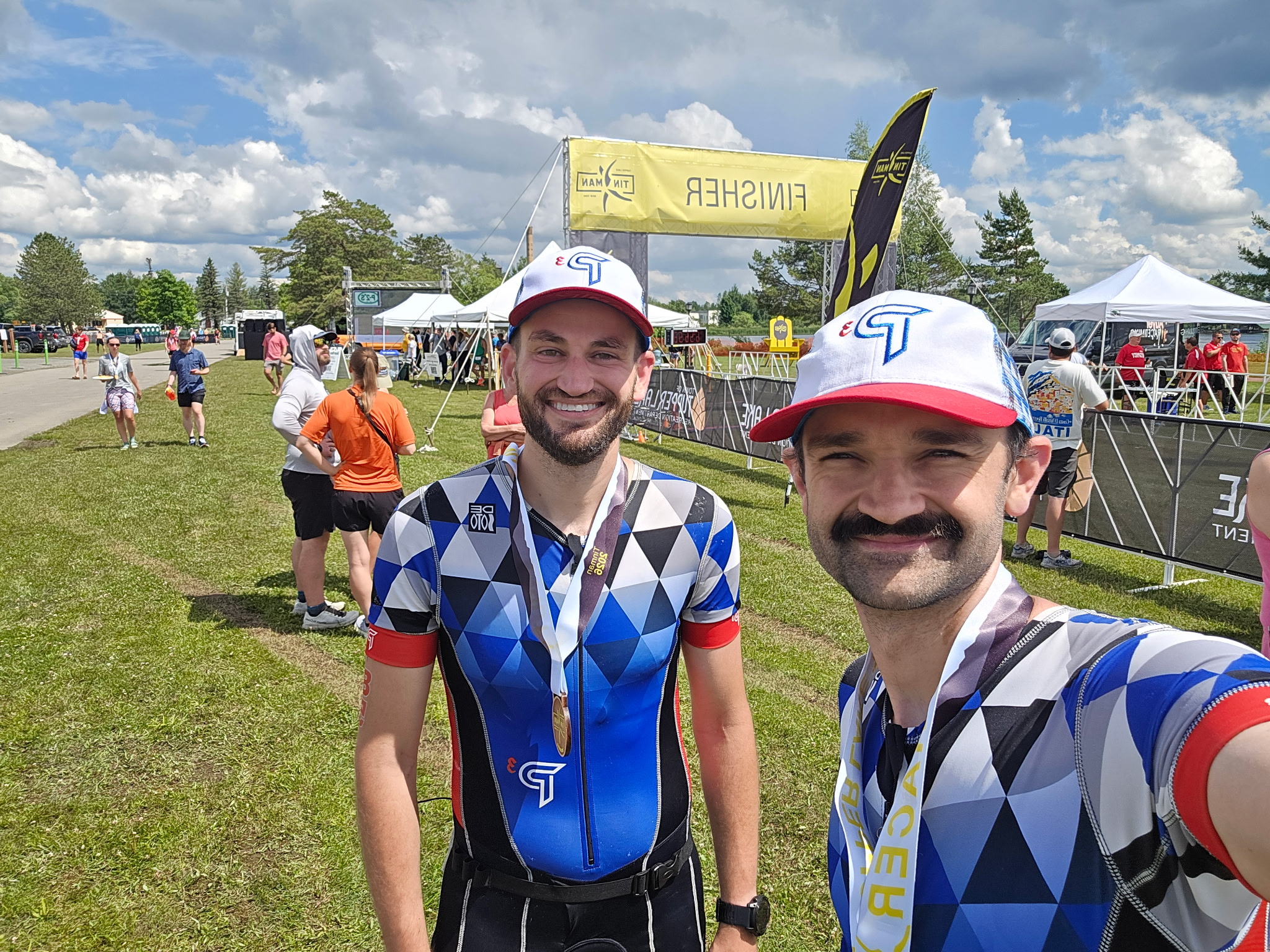 Two athletes. Two PRs. One incredible day at one of my favorite races.
Tupper Lake Tinman 70.3 never disappoints. Tough course, amazing volunteers, beautiful scenery, and the kind of race that rewards smart training and patience.
Today, both of these athletes walked away with personal bests at the 70.3 distance, and they earned every second of it. Months of consistent work, trusting the process, and showing up when circumstances didn't exactly scream "Optimal" training .... one has, Two young kids at home , the other has a 90 minute commute and 10+ hour shifts.... NOT EXACTLY OPTIMAL Training Environments, but both these guys found a way to get in the work they needed to earn PRs
Race day is just the celebration. The real work happened long before the finish line.
Congratulations, guys. On to the next one.
#TeamP3 #P3Fitness #Tinman70Point3 #TupperLakeTinman #HalfIronman #Triathlon #TriathlonCoach #EnduranceCoaching #PRDay #TrustTheProcess #TrainSmart #SwimBikeRun #Ironman703 #PersonalBest