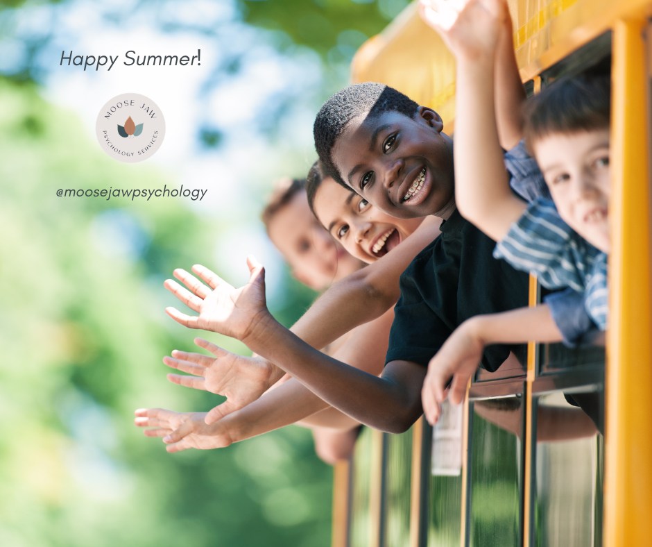 ☀️ Happy Last Day of School!
Another school year is in the books, and with it comes a mix of emotions. Excitement, relief, pride, anticipation, and sometimes even a little uncertainty about the change in routine.
As summer begins, remember that mental wellness matters just as much during the break as it does during the school year. Take time to rest, reconnect with family and friends, enjoy the sunshine, and celebrate all you've accomplished this year.
To students, parents, teachers, and school staff: congratulations on making it through another year. Wishing you a safe, relaxing, and joy-filled summer from all of us at Moose Jaw Psychology Services. 🌿
#LastDayOfSchool | #MentalWellness | #SummerBreak | #MooseJawSk | #SchoolsOut | #MJPsychology