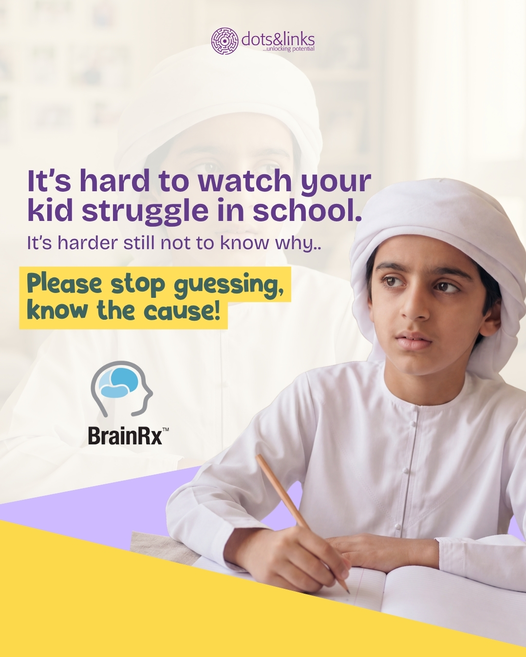 Our Cognitive Assessment is designed to look deep inside and find the exact root cause behind their struggles—whether it's focus, memory, or processing speed.
Stop guessing. Know the cause before the new school term begins! 🎯
📞 Take action today:
Call us: 02 666 0948
WhatsApp us directly to book your session!
📍 Visit our Abu Dhabi branches: Khalifa City A & Al Nahyan.
الاختبار التشخيصي للمهارات الذهنية بيساعدنا نكتشف السبب الرئيسي والجذر الأساسي وراء هذه المعاناة—سواء كانت في التركيز، الذاكرة، أو سرعة الاستيعاب.
وقفوا تخمين.. واعرفوا السبب الحقيقي عشان تلحقوا تدعموهم قبل ما يبدأ الفصل الدراسي الجديد! 🎯
📞 تواصلوا معنا اليوم:
اتصلوا بنا على: 02 666 0948
أو ارسلوا لنا رسالة على الواتساب لحجز موعدكم مباشرة!
📍 زورونا في فروعنا بأبوظبي: مدينة خليفة أ & آل نهيان.