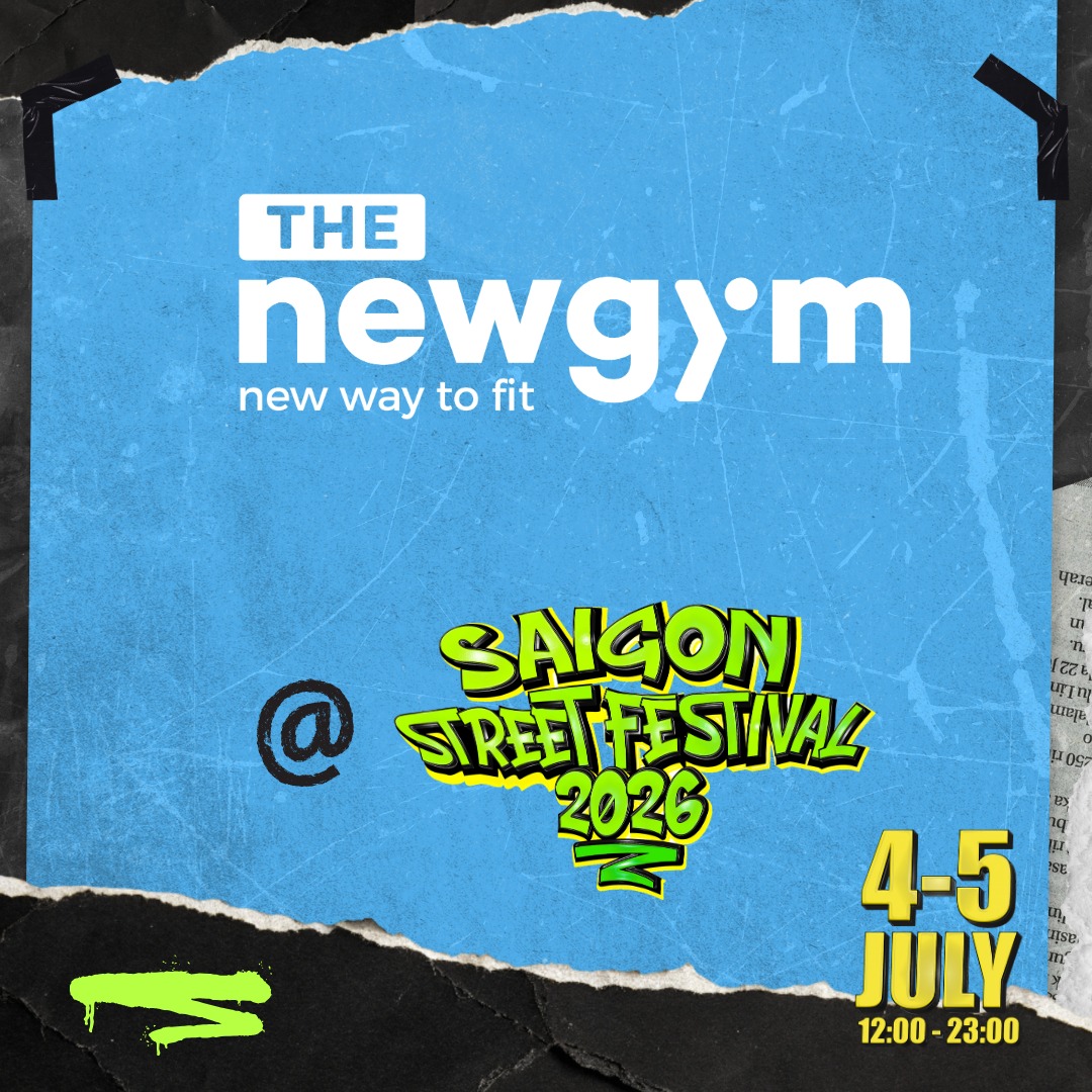 🔥 @thenewgymvietnam CÓ MẶT TẠI SAIGON STREET FEST 🔥
🎁 CƠ HỘI NHẬN NGAY VOUCHER TẬP MIỄN PHÍ 2 THÁNG
Gym cho mọi người 💪
✨ The New Gym mang đến trải nghiệm tập luyện hiện đại, dễ tiếp cận với không gian thoải mái, cộng đồng thân thiện và mở cửa 24/7.
Từ thiết bị đa dạng, lớp hướng dẫn miễn phí đến gói tập linh hoạt, mọi thứ được nâng cấp để bạn dễ dàng bắt đầu hành trình sống khỏe mỗi ngày, chỉ 299K/tháng.
📍Cả nhà nhớ ghé booth The New Gym để săn voucher hấp dẫn nhé!
🎫 ONLINE SALE TICKETS STILL AVAILABLE/ MUA VÉ ONLINE TỪ 90K tại:
Megatix: https://megatix.vn/events/saigon-street-festival-2026
Vio: https://link.vioapp.vn/saigonstreetfest
♡₊˚ 👟・₊✧ ♡₊˚ 👟・₊✧ ♡₊˚ 👟・₊✧ ♡₊˚ 👟・₊✧
🔥 THE NEW GYM IS COMING TO SAIGON STREET FEST 🔥
🎁 GET A CHANCE TO RECEIVE A FREE 2-MONTH GYM VOUCHER
Gym for everyone 💪✨
The New Gym brings a modern and accessible workout experience with a comfortable space, a friendly community, and a smart 24/7 system.
From diverse equipment and free guided classes to flexible membership plans, everything is upgraded to help you kick-start your healthy lifestyle, ONLY 299K/month.
📍Don’t miss The New Gym booth at Saigon Street Fest and grab your exclusive voucher!
______________________________________________________
𝗦𝗔𝗜𝗚𝗢𝗡 𝗦𝐓𝐑𝐄𝐄𝐓 𝗙𝗘𝗦𝗧𝗜𝗩𝗔𝗟 𝟮𝟬𝟮𝟲 | LỄ HỘI ĐƯỜNG PHỐ SÀI GÒN
📍 Đường N3A, Nhà phố thương mại 𝗦𝗢𝗛𝗢 – 𝗧𝗛𝗘 𝗚𝗟𝗢𝗕𝗔𝗟 𝗖𝗜𝗧𝗬, Đường Đỗ Xuân Hợp, Phường Bình Trưng, Thành phố Hồ Chí Minh.
https://maps.app.goo.gl/FNMGE19eTqyro8sQ8
📅 Date: 𝟬𝟰/𝟬𝟕/𝟮𝟬𝟮𝟲 -𝟬𝟱/𝟬𝟕/𝟮𝟬𝟮𝟲 (𝗦𝗮𝘁𝘂𝗿𝗱𝗮𝘆 𝗮𝗻𝗱 𝗦𝘂𝗻𝗱𝗮𝘆)
⏰ Time: 𝟭𝟮:𝟬𝟬𝗽𝗺 - 𝟭𝟭:𝟬𝟬𝗽𝗺
#TheGlobalCity #SaigonStreetFestival #SaigonOutcast #StreetCultureSaigon