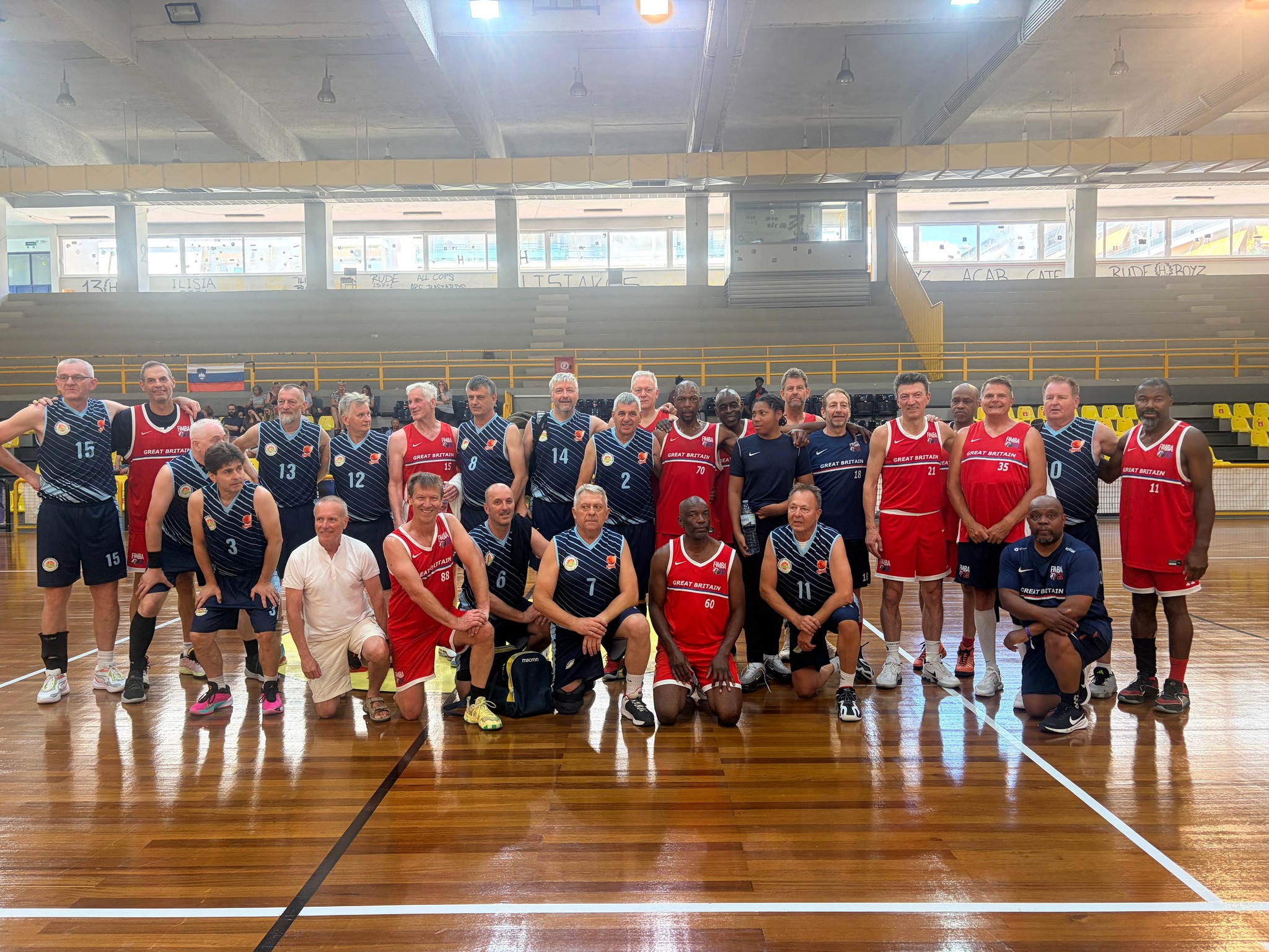 Our very own Cobras Coach Dan Lloyd proving he's still got it! 💪🏀
Representing GB Masters Over 60s in Athens, Dan has been showing the youngsters how it's done on the international stage.
The team finished the group stage with an impressive 2-1 record, including victories over Germany and the Czech Republic, to secure their place in the next round. 🇬🇧👏
Best of luck to Coach Dan and the entire GB Masters squad as they continue their campaign in Athens!
#GBMasters #Basketball #Over60s #Athens #CobrasBasketball #StillGotIt #TeamGB