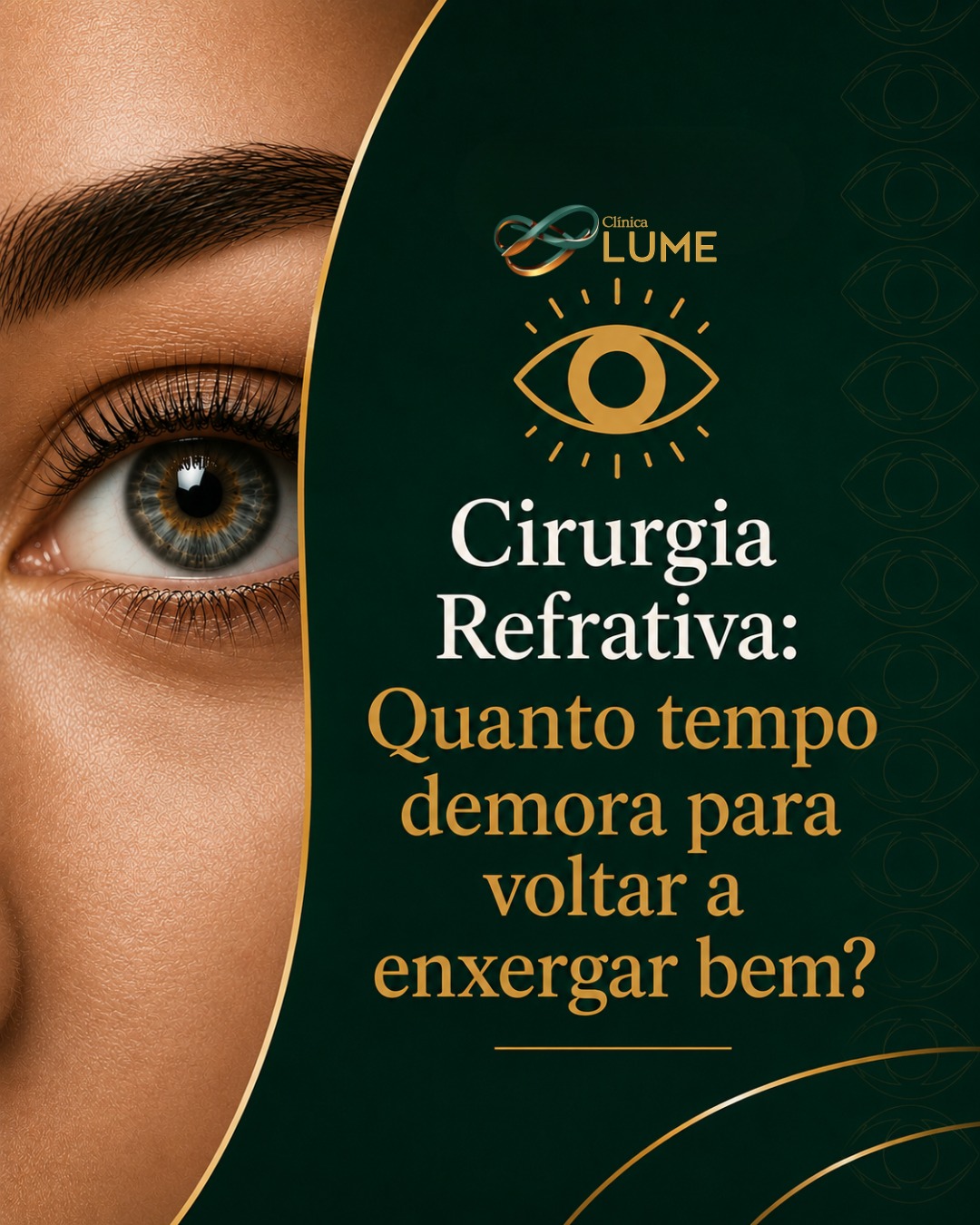 Cada paciente tem seu próprio tempo de recuperação. Em muitos casos, o retorno à rotina acontece em poucos dias, mas seguir todas as orientações médicas e comparecer às consultas de acompanhamento faz toda a diferença para o sucesso da cirurgia.