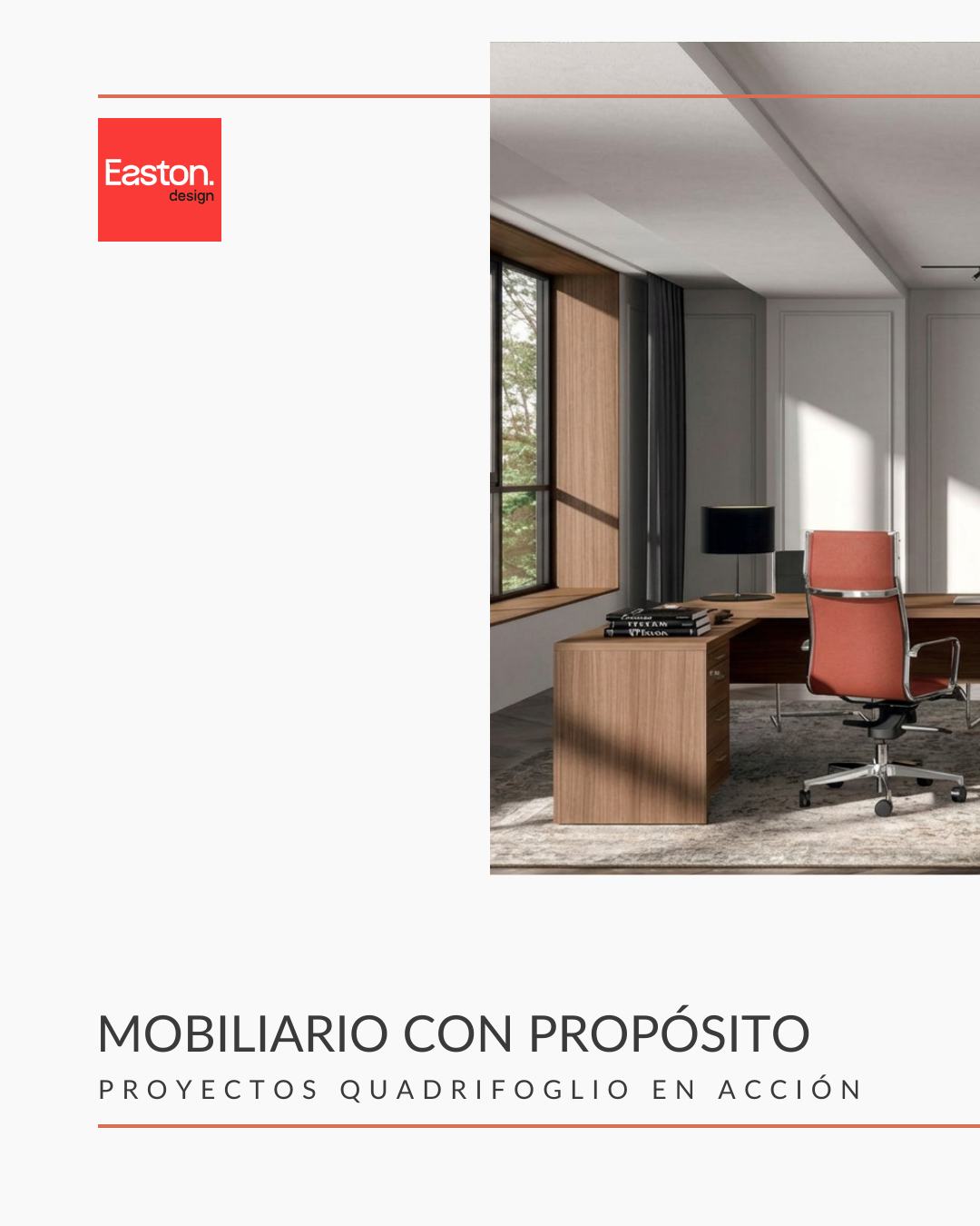 Los grandes espacios no se improvisan: se diseñan con visión y precisión.
En este proyecto junto a Quadrifoglio, demostramos que la elegancia italiana es la mejor herramienta para potenciar la cultura y productividad de tu empresa. Desde el confort acústico hasta el uso de materiales 100% reciclados, ponemos a las personas en el centro del diseño.
¿Listo para que tu oficina sea tu mejor carta de presentación?
Visita www.easton.cl
#Quadrifoglio #EastonDesign #WorkplaceDesign #OficinasChile #MadeInItaly #SostenibilidadCorporativa #Interiorismo #Arquitectura
