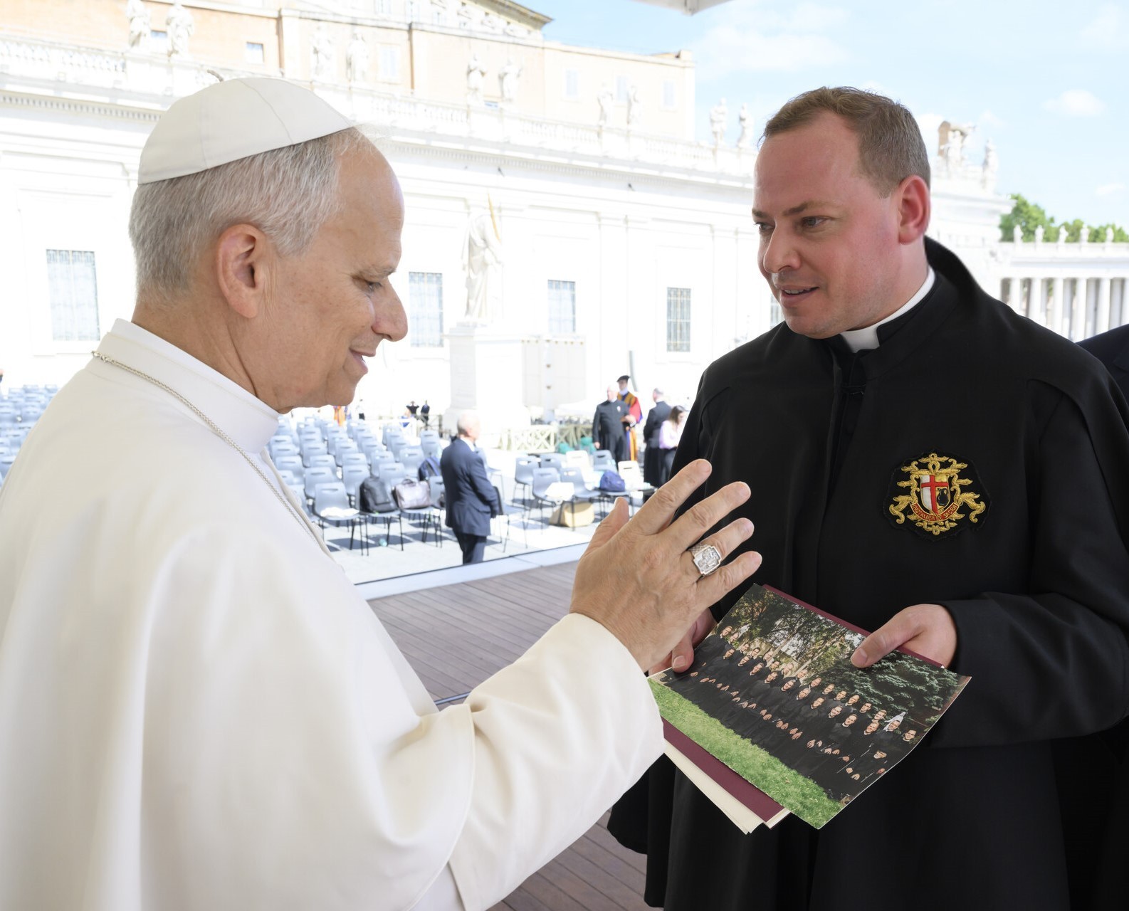 Communion with Peter is a sign of communion with the whole Church.