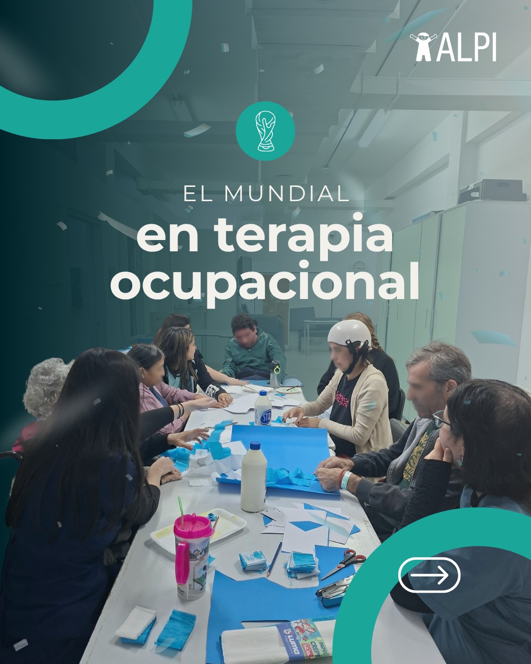 Con la temática del Mundial, nuestros pacientes participaron de propuestas de Terapia Ocupacional que estimulan distintas habilidades mientras disfrutan de la experiencia. ⚽💙
📞 (011) 4839-7700
📱 11-3332-9926
📧 turnos@alpi.org.ar
#ALPI #TerapiaOcupacional #Rehabilitación #Mundial2026