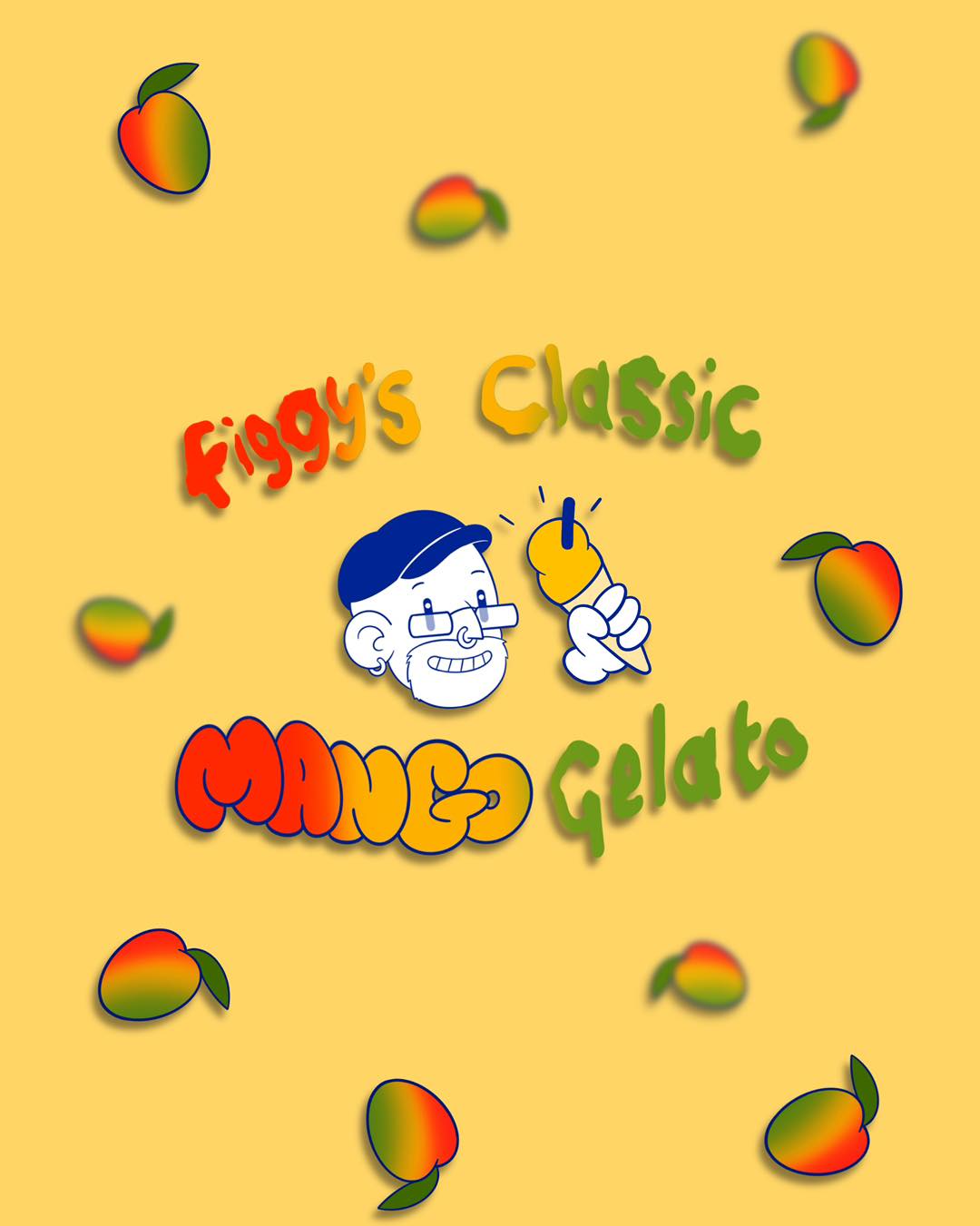 Figgy’s Classic Mango Gelato 🥭🍨