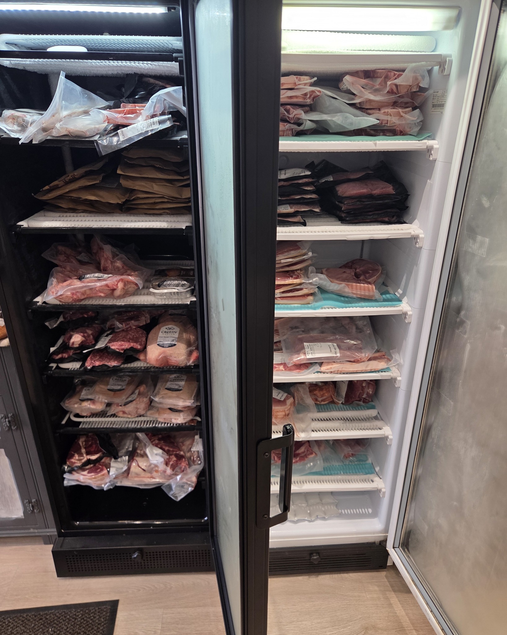 The supermarkets fridges and freezers may not work in the hot weather but ours are fully stocked and working