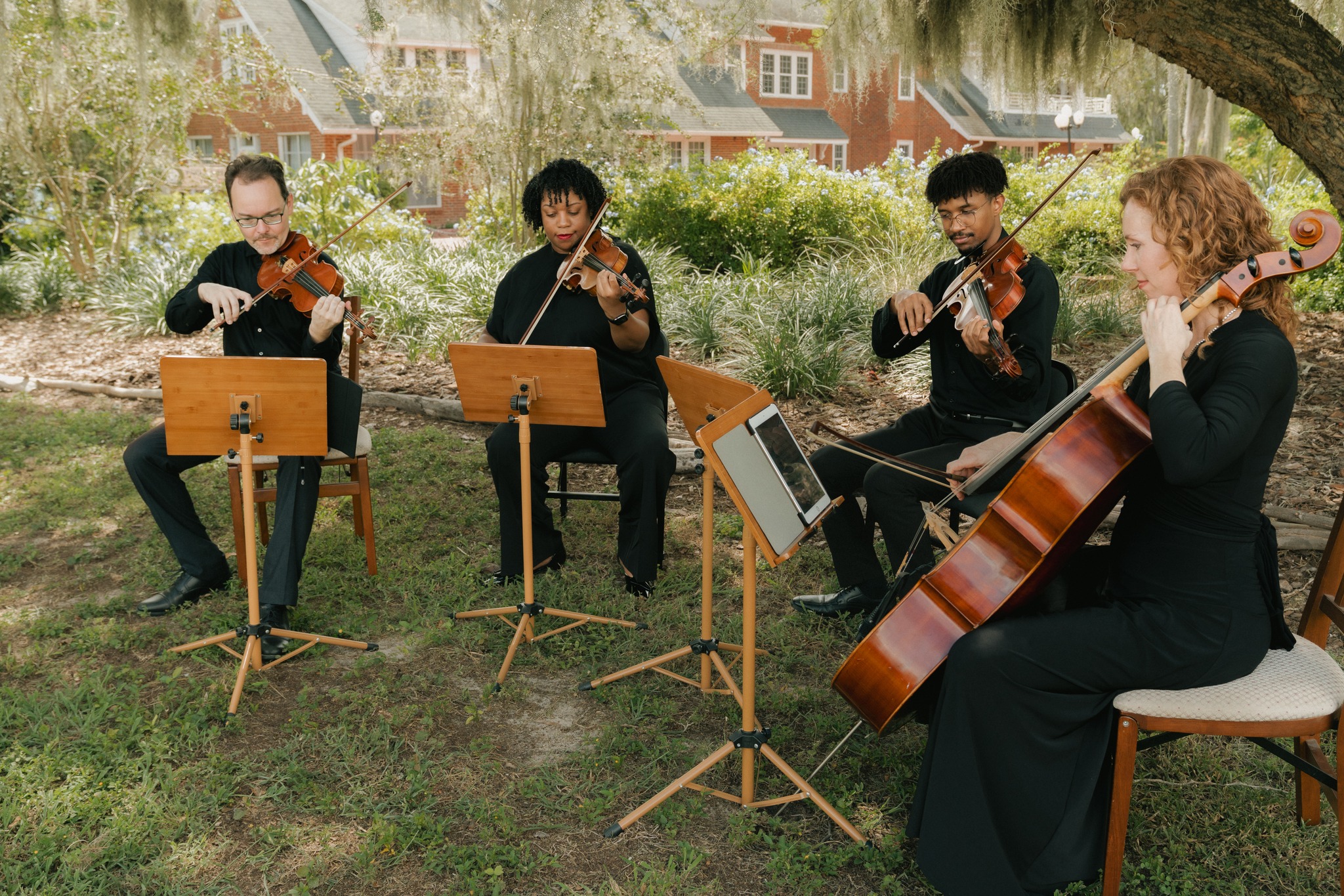 One of our favorite parts of performing is watching people recognize a song they weren't expecting to hear from a string quartet.
A smile. A laugh. A quiet nudge to the person sitting next to them.
Whether the music was written by Bach or The Beatles, our goal is always the same:
Play it honestly. Play it beautifully.