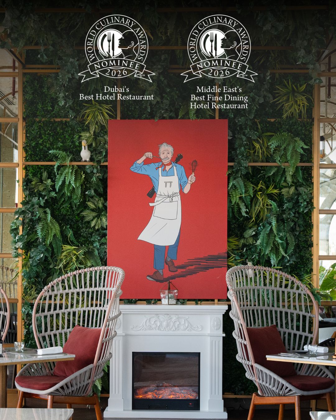 We are honoured to be nominated at the World Culinary Awards 2026 for:
• Middle East's Best Fine Dining Hotel Restaurant
• Dubai's Best Hotel Restaurant
We would be grateful for your support. Cast your vote via the link in our bio. Un grand merci!
#worldculinaryawards #pierrestt