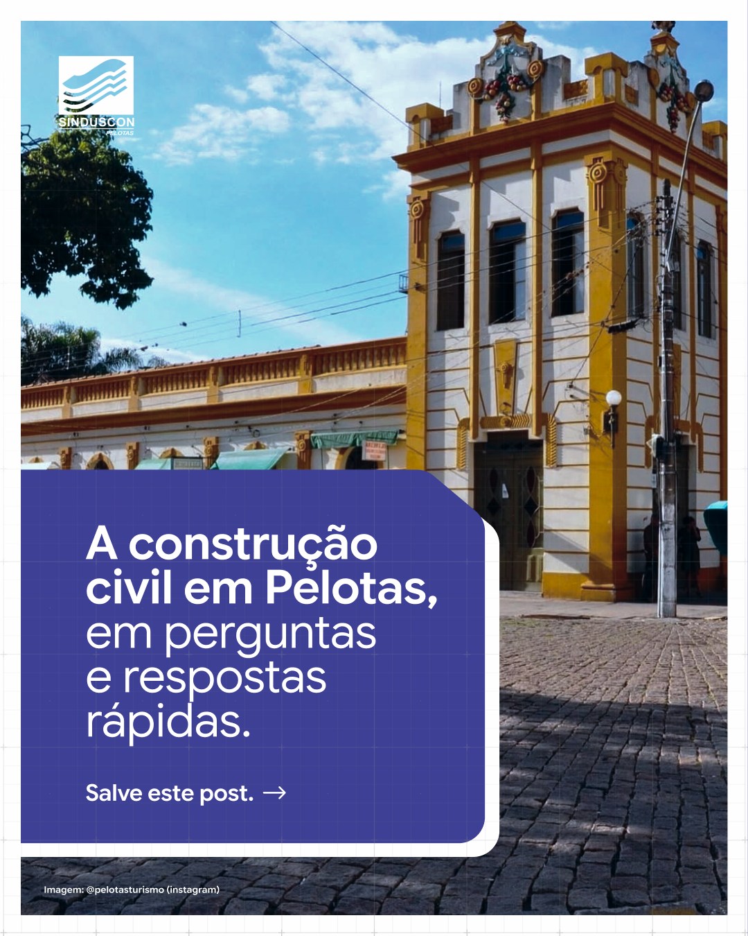 A construção civil não para em um canteiro de obras. Ela gera renda, movimenta o comércio e multiplica oportunidades em toda a cadeia produtiva.
Por trás desse impacto, uma entidade que representa o setor desde 1989: o Sindescon Pelotas
