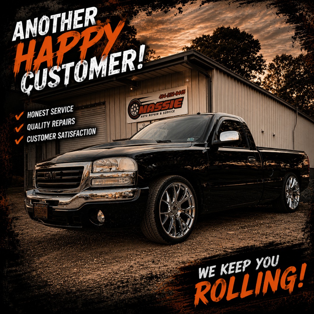 #lynchburgva #LocalAutoShop #gmcsierra #happycustomer