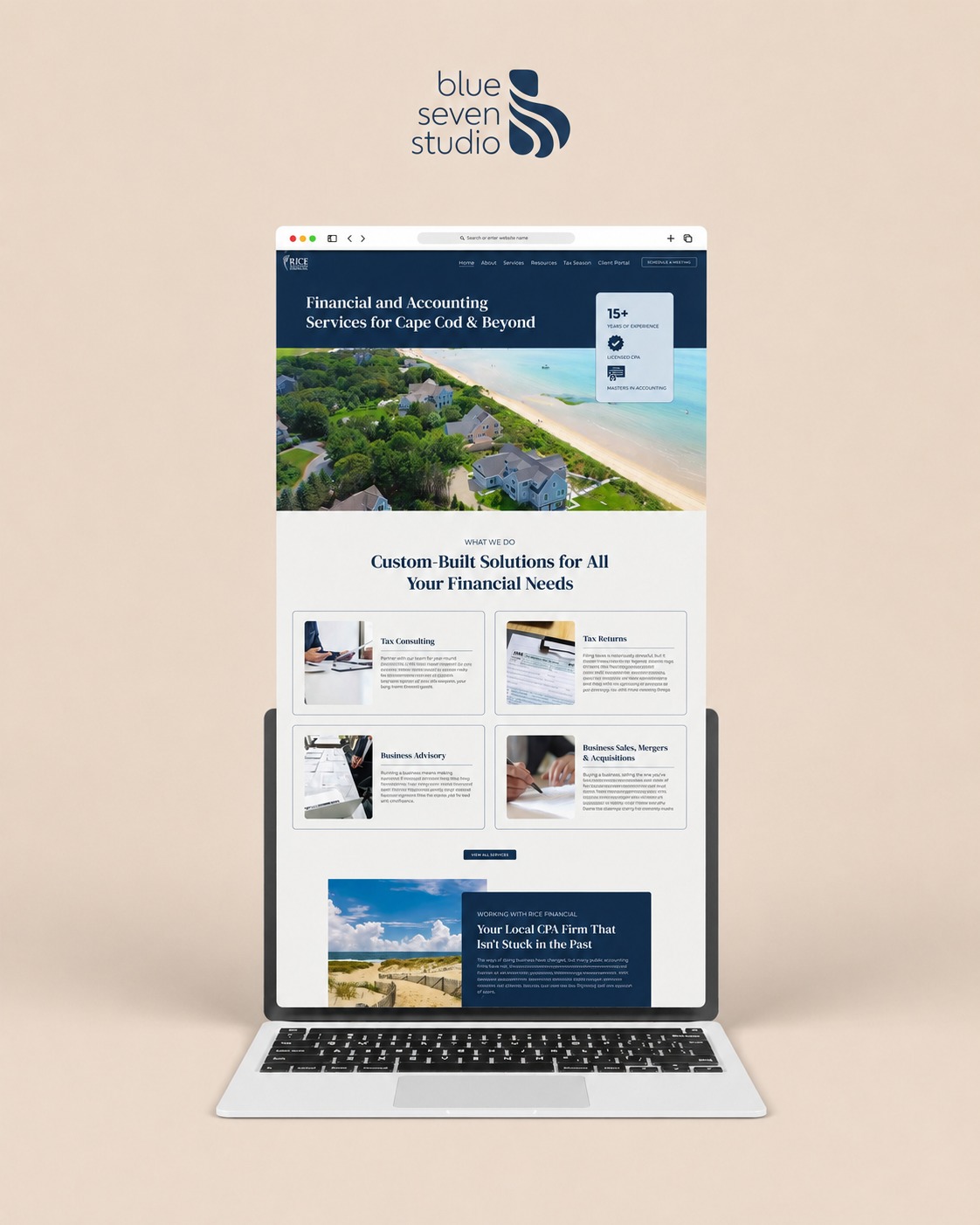Crunching numbers never looked so good. 📈
A peek at the website we created for Rice Financial.
Website Design for #BlueSevenClient | @ricefinancialsolutions