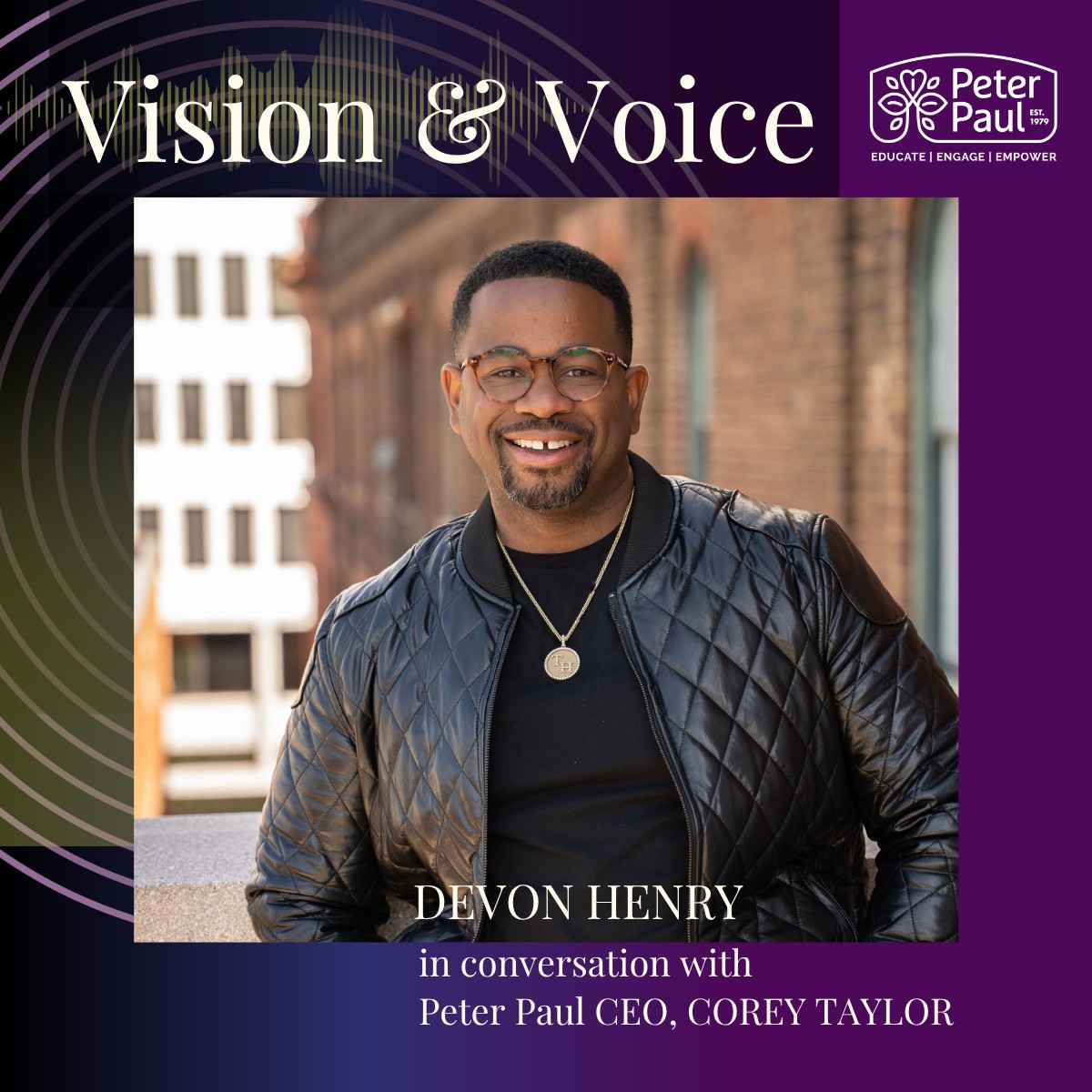 What does it take to create opportunity where others see obstacles?
That's a question Devon Henry (@team_henry) has spent his career answering.
As an entrepreneur, business leader, and philanthropist, Devon has built successful companies, created jobs, and helped shape transformational moments in our region's history. But at the heart of his work is a simple belief: opportunity has the power to change lives.
At this year's Vision & Voice, Devon will join Peter Paul CEO Corey Taylor for a conversation about leadership, perseverance, and what it takes to invest in the next generation.
Together, they'll explore how businesses, nonprofits, and community leaders can work together to create the skills, confidence, connections, and opportunities young people need to thrive.
If you care about Richmond's future, this is a conversation you won't want to miss.
Register or reserve a table today at the link in our bio.
#VisionAndVoice #PeterPaulRVA #RichmondVA #Leadership #Opportunity #InvestInYouth #CommunityImpact #visionandvoice
