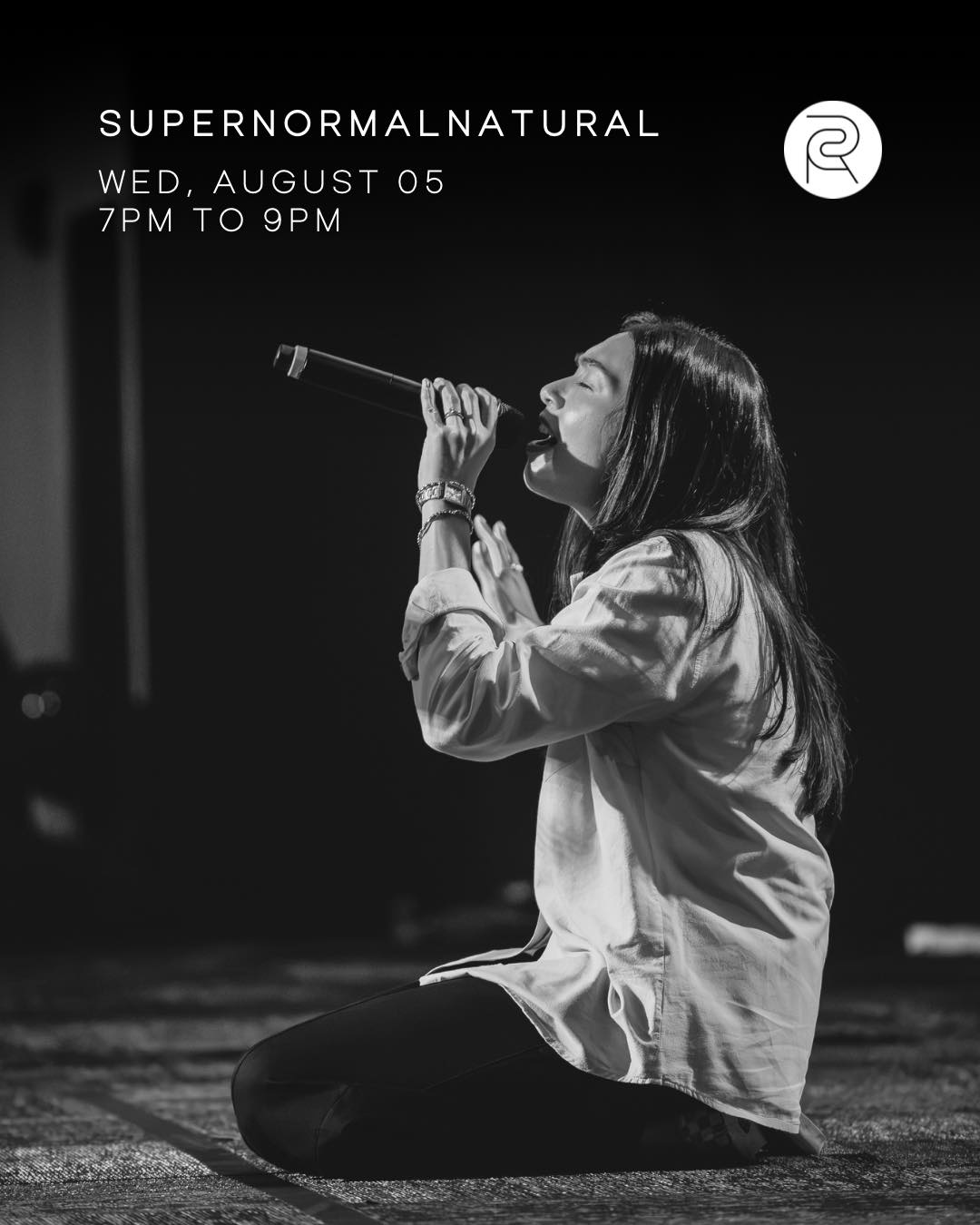 Join us for our monthly SuperNormalNatural service this Wednesday from 7pm to 9pm!