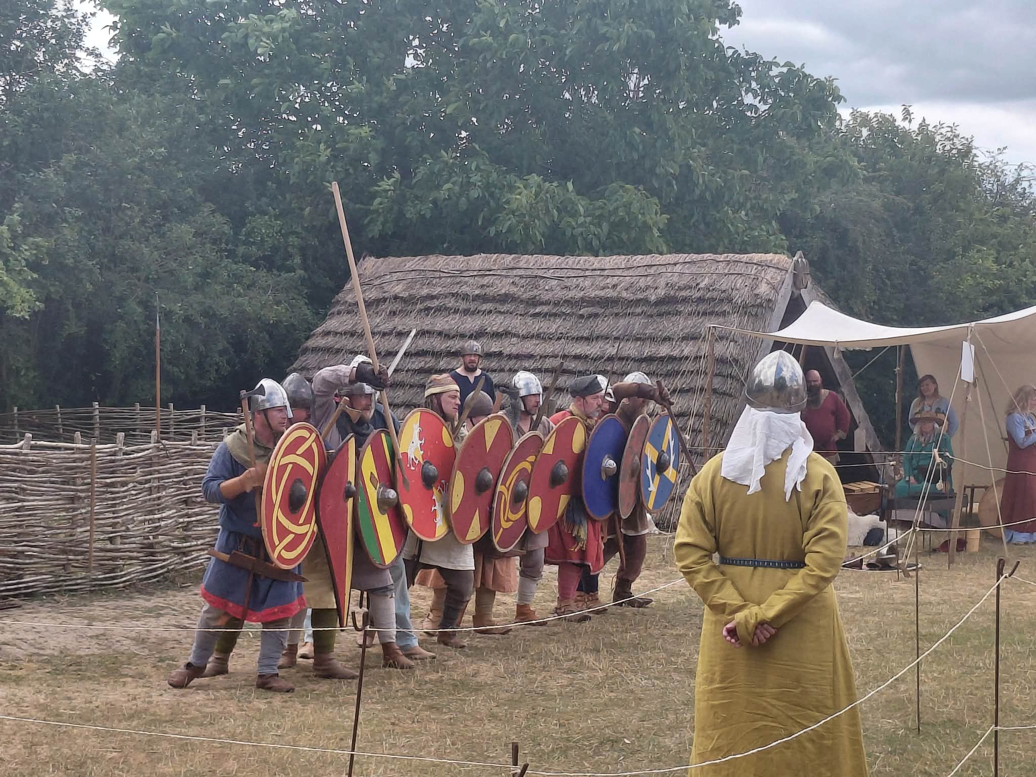 Still buzzing from the ATC Dark Ages weekend on the 25th & 26th of July! ⚔️🛡️
The New Forest Vikings had a fantastic time bringing history to life! Highlights from the weekend included:
🎯 Have-a-go archery!
⚔️Viking weapons display showing off authentic gear and combat techniques
💥 An epic Viking battle down in Kidivike
A huge shoutout to our friends sharing the site with us—the musical legends @webeflaggons for keeping the atmosphere high, and Lizzie Bryant for her incredible classic storytelling that captivated audiences of all ages. 🎵📖
We also want to send a massive THANK YOU to:
🍔 The wonderful Women’s Institute for powering us through with their legendary…