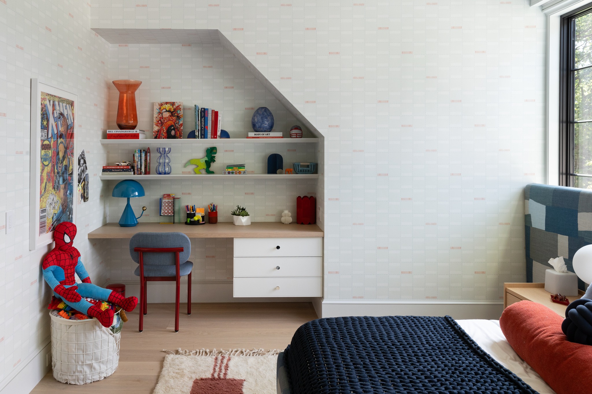 Back to school, custom-home edition. ✏️ Thoughtful millwork turns three unique bedroom nooks into functional workspaces, proving that even the trickiest architectural angles can become some of the most useful spaces in a home.
Photograph: @emilyobrienphoto_design
Architect: @mcalpinehouse
Interior Design: @changoandco
#BackToSchool #BackToSchoolReady #StudySpace #HomeworkStation #BuiltInDesk #CustomBuiltIns #CustomMillwork #CustomHome #LuxuryHome #LuxuryBuilder #CustomBuilder #CustomHomeBuilder #FineHomebuilding #LuxuryConstruction #ThoughtfulDesign #ArchitecturalDetails #InteriorArchitecture #KidsRoomDesign #BedroomDesign #CustomCraftsmanship #NewEnglandHomes #MassachusettsBuilder #BostonBuilder