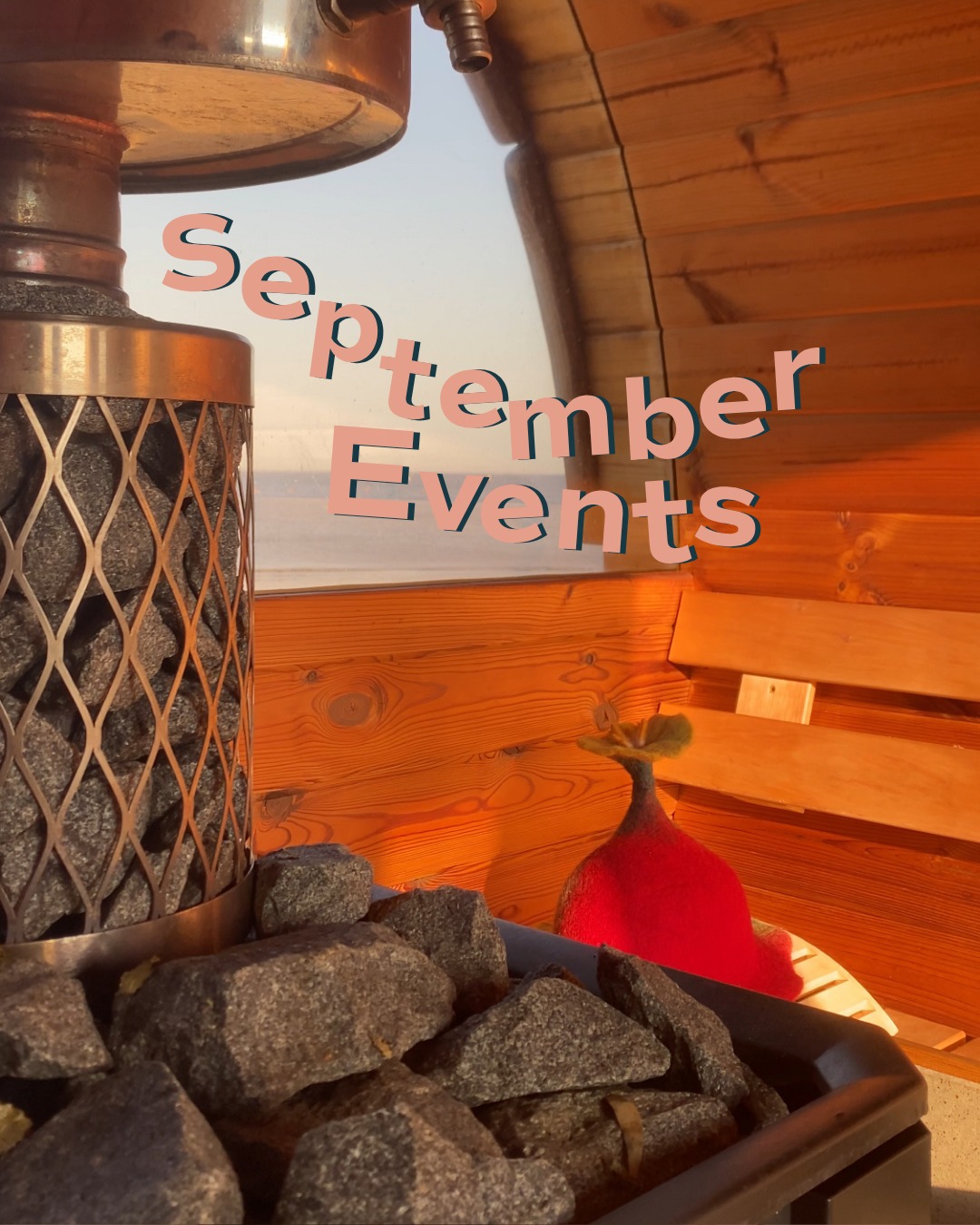 September events coming in hot and sweaty! 🔥🌿🌞🌊
(don't forget to save so you can come back later)
🌞🏖️ 31st August - Bank holiday, book your session to escape disappointment!
🌬️🧘♀️ 6th September - Breathwork & sauna with Bryony Clarke.
🧘🧘🌿 13th September - @yoga_intents with Abbey Tildesley (book with them)
YogaInTents with Abbey Tildesley.
🌊🌝 26th September - Full Moon Sauna & Breathwork with Chris Davies @the_chris_davies (book with us)
🧖🧖♀️Don't forget Thursday Club - your weekly sauna escape!
See you soon! ✨
#summersaunas #calmspace #rejuvenate #outdoortherapy #wholebodyhealth #restandrecovery #natureistherapy #naturalhighs #insomnia #tysawna #saunahouse #beachsauna #sauna #oxwichbay #oxwichbeach #Swansea #gowerpeninsula #gower