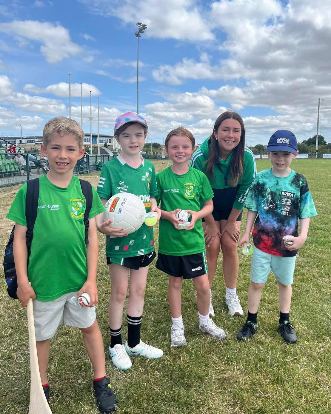 Our final Campa Samhraidh ended on Friday with some of the children picking up awards. All involved had a great week of Spórt agus Spraoi!