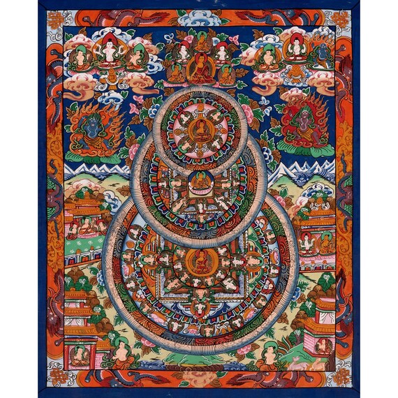 Connaissez-vous les Thangkas ?
Un thangka est une peinture traditionnelle tibétaine réalisée sur toile, représentant généralement une divinité, une scène spirituelle ou un enseignement du bouddhisme. Ces œuvres sont à la fois des objets d'art et des supports de contemplation et de pratique.
La première fois que j'en ai vu un, j'ai ressenti quelque chose de profond, de fort… d'indescriptible.
Et depuis, à chaque voyage au Népal ou au Tibet, je retrouve ce même émerveillement face aux nouvelles œuvres que je découvre.
Cette passion, je l'ai rapportée à Briare en faisant des Trésors d'Oddiyana le foyer d'une véritable collection de Thangkas, créés par des artistes soigneusement choisis là-bas.
Que vous souhaitiez simplement découvrir cet art sacré, approfondir vos connaissances ou trouver le Thangka de vos rêves, je me ferai un plaisir d'échanger avec vous et de vous présenter ces pièces uniques.
Pour les découvrir dans les meilleures conditions, il est conseillé de prendre rendez-vous en nous contactant au 06 26 18 13 08 ou par mail à contact@tresors-oddiyana.com.