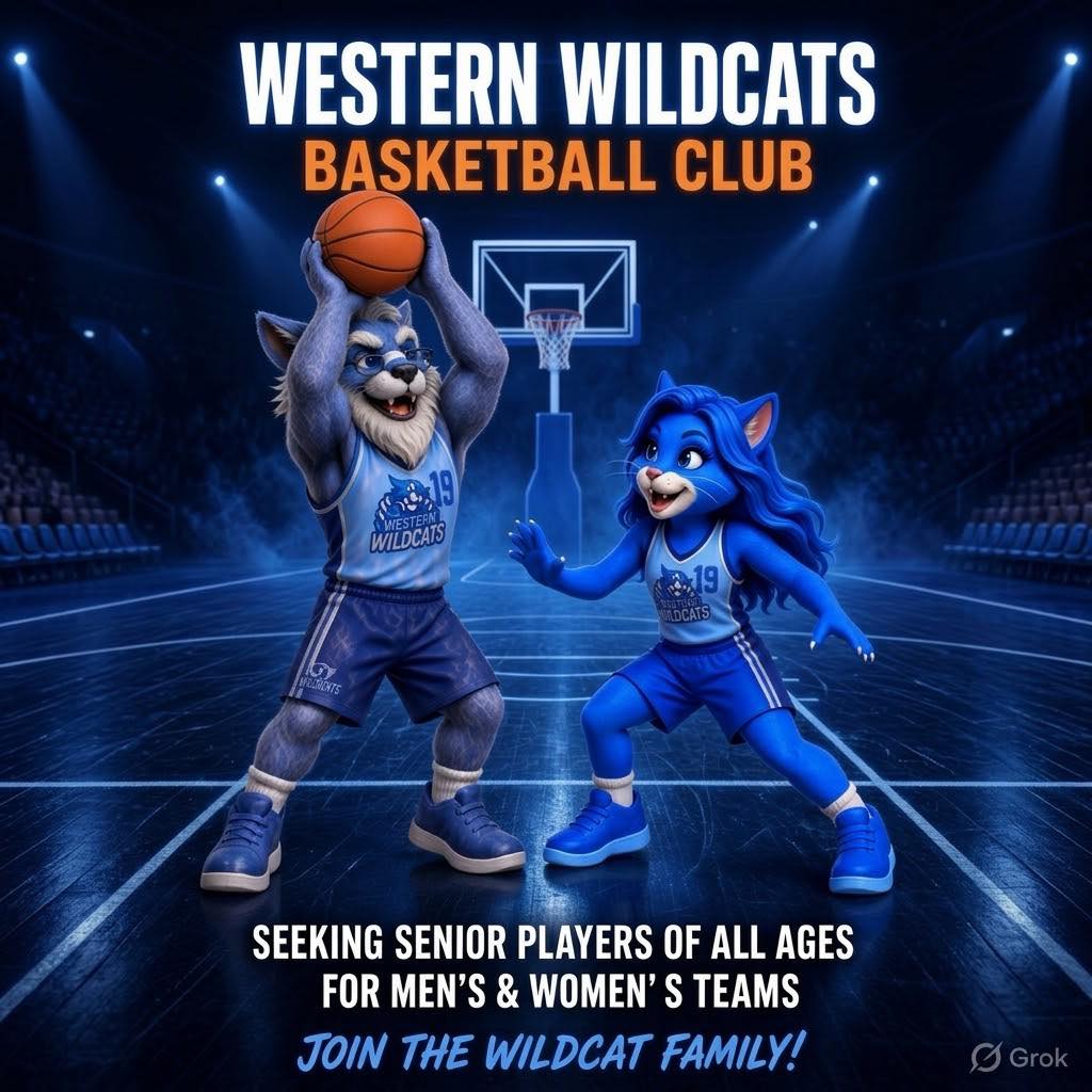 ๐ SENIOR WILDCATS โ COME JOIN THE FAMILY! ๐พ
Love basketball and looking for a club where you can play, connect and feel at home? The Wildcats are welcoming new senior players for the upcoming season!
Whether youโre ready to bring your own team, looking to join a team, keen to get back on the court, or just getting started in your basketball careerโฆ. weโd love to hear from you. ๐
โ
Menโs and Womenโs of all ages welcome
โ
All experience levels encouraged
โ
Bring your mates or join as an individual
โ
Enjoy competitive basketball in a friendly, family-focused club
At the Wildcats, itโs more than just basketball. Itโs about great people, team spirit and being part of a club community. ๐โค๏ธ
๐ฃ Register your interest today at https://www.westernwildcatsbc.com and join the Wildcats family for a fantastic season!
#JoinTheWildcats
#WomensBasketball
#MensBasketball
#Westernwildcats
#westernwildcatsbasketball
#Gowildcats
#Localbasketball
#PointCookBasketball
#Altonabasketball
#Wyndhambasketball