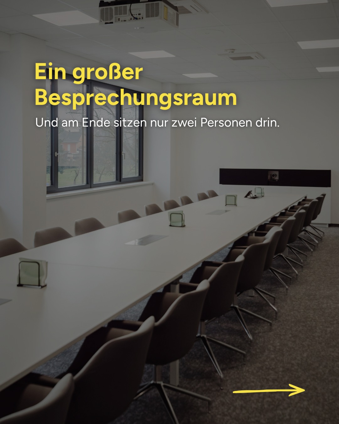 Ein großer Besprechungsraum für zwei Personen? Kommt im Büroalltag öfter vor, als es eigentlich sollte. 👀
Das Problem dabei ist nicht der große Raum selbst, sondern dass für kurze Abstimmungen oft die passenden Alternativen fehlen.
Genau deshalb gehören für uns auch kleinere Meetingbereiche zu einer guten Büroplanung. Ob kleiner Besprechungsraum, abgeschirmte Box oder lockere Sitzecke. So gibt es für unterschiedliche Gespräche den passenden Ort und große Räume bleiben frei, wenn sie wirklich gebraucht werden.
#WorldOfOffice #Büroplanung #Bürogestaltung #Besprechungsraum #Meetingraum #Arbeitsplatzgestaltung #ModerneArbeitswelten