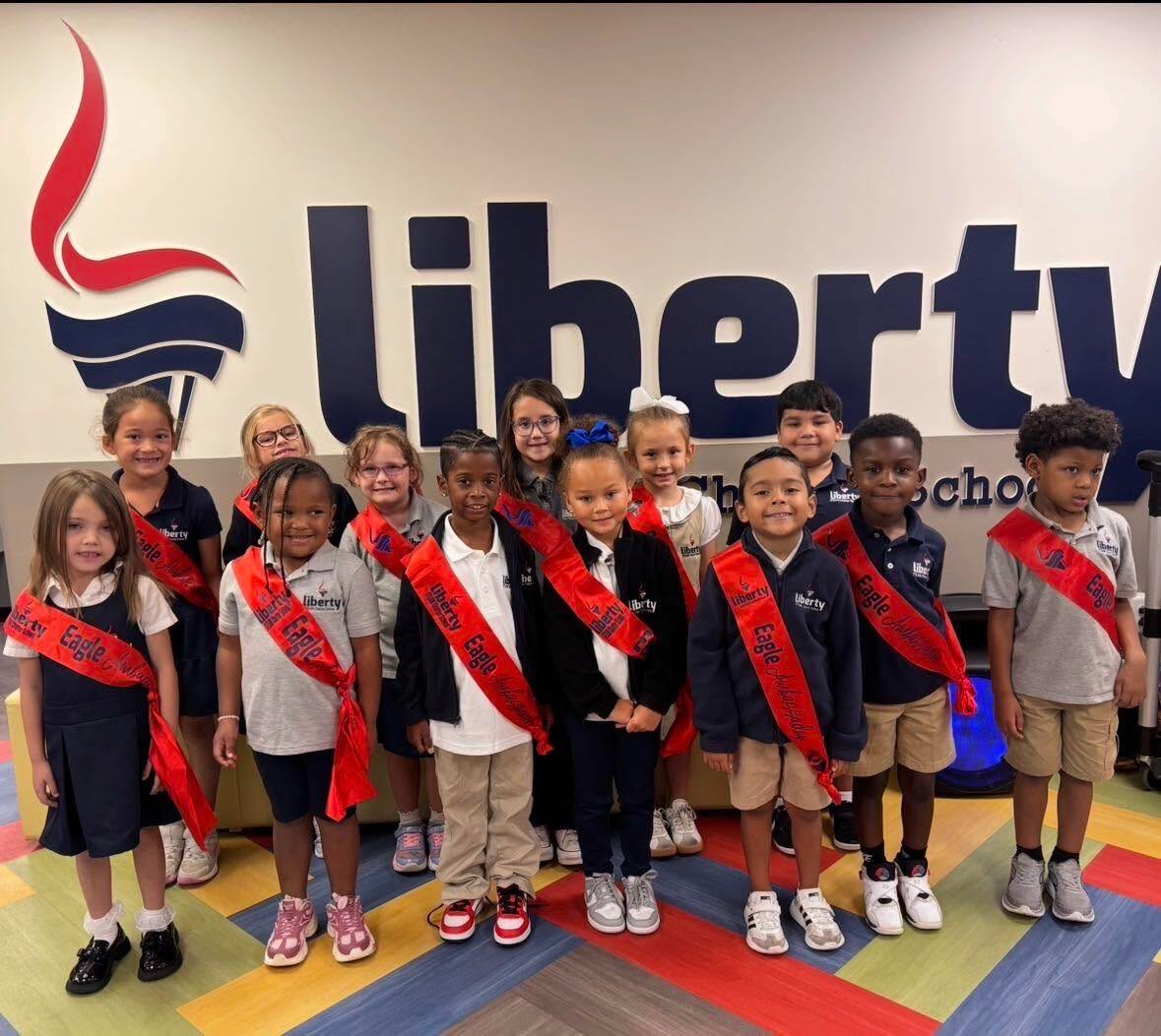 ๐ Meet Our Class of 2038 & 2039 Class Ambassadors! ๐
We are excited to introduce the scholars selected to serve as our Class Ambassadors for the Classes of 2038 and 2039! ๐ฆ
These young leaders will help welcome visitors into our school and classrooms while demonstrating hospitality, confidence, kindness, and leadership. As Class Ambassadors, they will have the opportunity to represent their classmates, share what makes their learning experience special, and help showcase The Liberty Difference in action!
We are incredibly proud of these scholars and look forward to watching them grow in confidence, responsibility, and leadership throughout the school year.
Congratulations to our Class Ambassadors! ๐