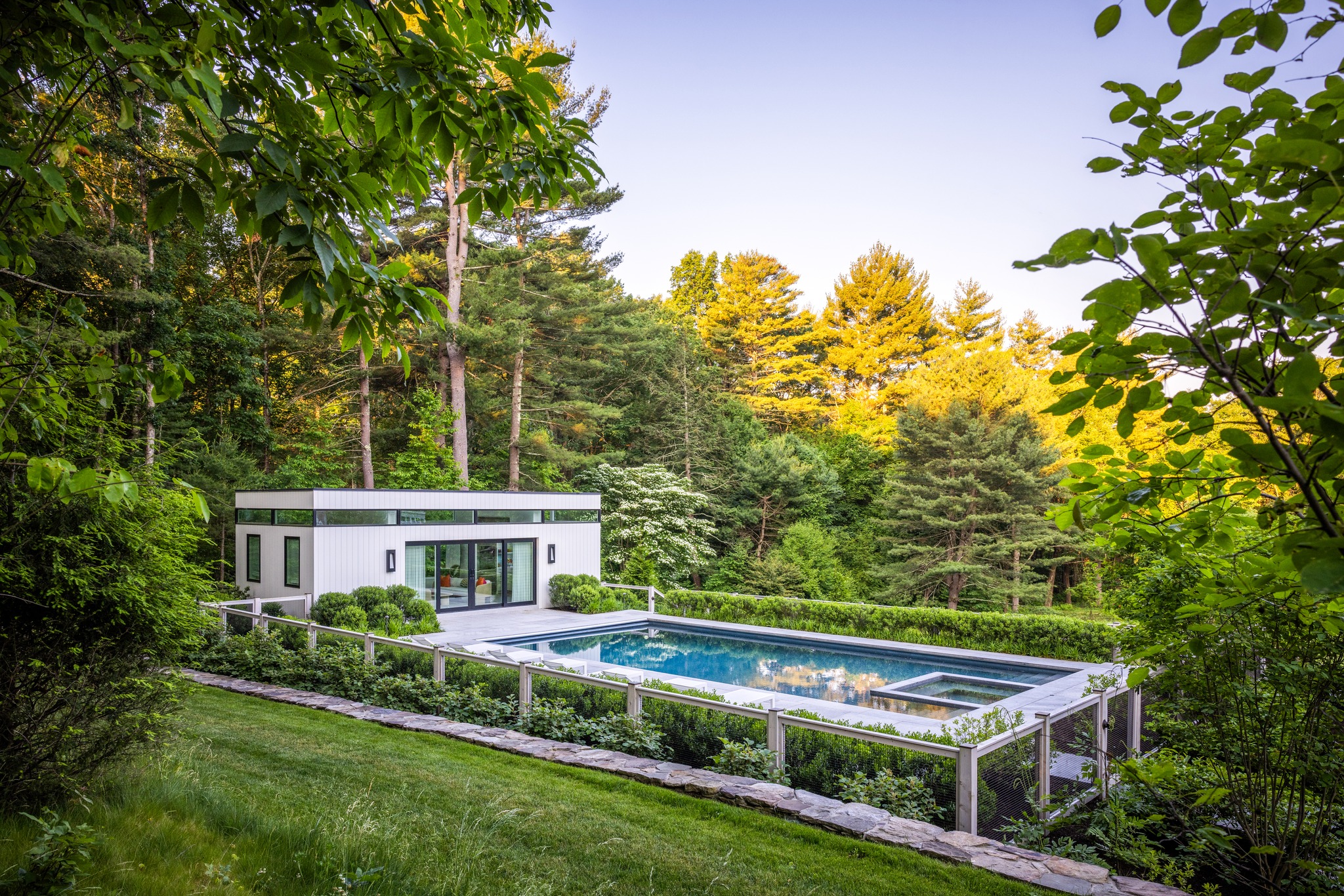 Soaking up the last days of summer by the pool. Hard to say goodbye to a backyard like this.
Photograph: @crucinski_
Architect: @preston.design.inc
Landscape Architect: @leblancjones
#EndOfSummer #PoolSeason #PoolDesign #PoolHouse #BackyardOasis #OutdoorLiving #LuxuryPool #LuxuryOutdoorLiving #CustomHome #CustomHomeBuilder #LuxuryHome #DreamHome #NewEnglandHomes #MassachusettsHomes #FineHomebuilding