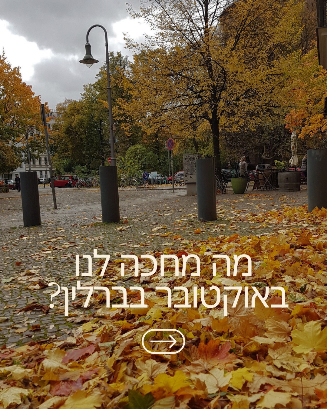 מה מחכה לנו באוקטובר בברלין? 🍂
אם ספטמבר היה החודש של תחילת הסתיו, אוקטובר הוא הרגע שבו הקסם הברלינאי מגיע לשיאו. העצים בכל רחבי העיר נצבעים בגוונים עזים של שלכת זהובה ואדומה, הימים מתקצרים, והאוויר הקריר מזמין אותנו להתעטף ולצאת לגלות את העיר באור רומנטי, מסתורי וייחודי לעונה.
אז מה קורה החודש בעיר?
🍁 3-4.10 פסטיבל ימי הביניים במצודת שפנדאו: חגיגה היסטורית בתוך המבצר העתיק של העיר, עם אבירים, אש, מוזיקה מסורתית ואווירה שכאילו יצאה היישר מסרט.
🍁 3-4.10 פסטיבל הדלעות בשונברג: עשרות אלפי דלעות בכל צבע וצורה, מאכלים עונתיים חמים וחגיגת סתיו מקומית וצבעונית ברחובות.
🍁 9-18.10 פסטיבל האורות (Festival of Lights): ברלין מוארת כולה! המונומנטים והמבנים המפורסמים ביותר בעיר הופכים למיצגי וידאו ארט ואור מרהיבים שמאירים את הלילות הקרים.
🍁 29.10-1.11 פסטיבל הג'אז של ברלין (Jazzfest Berlin): אחד מאירועי הג'אז החשובים והוותיקים באירופה, שמביא אל העיר את טובי הנגנים מכל העולם לסוף שבוע שכולו קצב ונשמה.
ומה מחכה לנו בבלוג ובסושיאל החודש?
החודש נצלול לסיפורים מרתקים שיחממו לכם את ימי הסתיו. נגלה איך ברלין הפכה למטרופולין ענק בן לילה, נחשוף את סודות "נקמת האפיפיור" שעל מגדל הטלוויזיה, ונספר על הסאונד התעשייתי שדפש מוד יצרה באולפני הנסה. נצא גם להרפתקאות קולינריות במזרח הרחוק מבלי לעזוב את העיר, נבקר בשוק אוכל שנראה כמו כנסייה, נפענח את שוד מטבע הזהב הגדול במוזיאון בודה, ונכיר את כל ההרגלים הברלינאים המשעשעים ביותר של ההכנה לחורף.
איזה מהאירועים או הסיפורים הכי עושה לכם חשק להתעטף במעיל ולצאת החוצה? ספרו לי בתגובות!
חודש אוקטובר נפלא לכולם!
#BerlinByShai #Berlin #October2026 #FestivalOfLights #JazzfestBerlin #ישראליםבברלין #חייםבברלין #ברליןבלוג #סתיוברלינאי