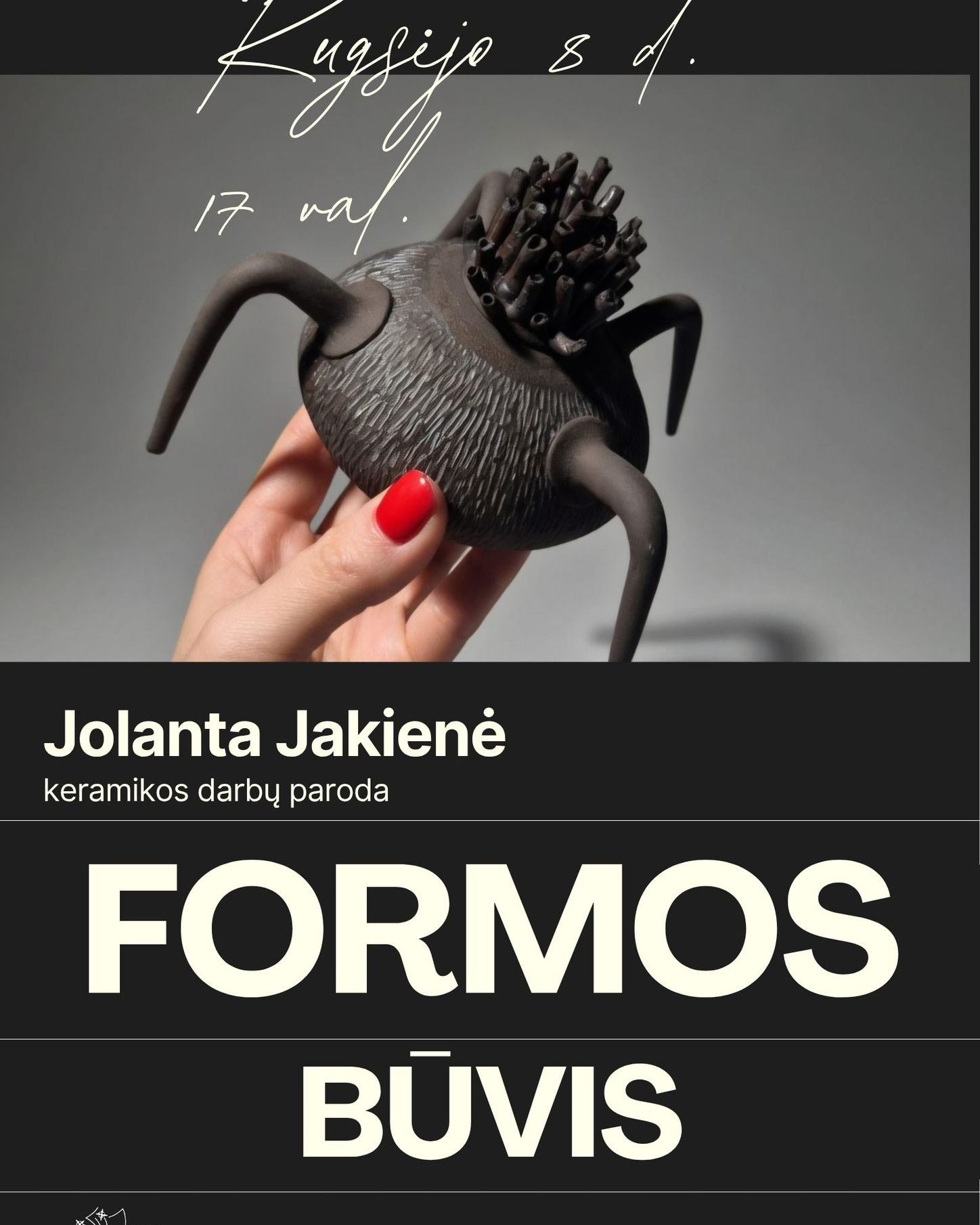 ✨ Kas nutinka, kai molis tampa priemone pamatyti pasaulį kitaip?
🌿Kviečiame atrasti keramikės Jolantos Jakienės kūrybą parodoje „Formos būvis“.
🌿 Gamtos įkvėptos formos, šiuolaikinė interpretacija ir unikalus menininkės žvilgsnis susitinka molyje – medžiagoje, kuri leidžia ne tik kurti, bet ir ieškoti, eksperimentuoti, atrasti.
📍 Varėnos viešoji biblioteka
📅 Rugsėjo 8 d.
🕔 17 val.
❤️Ateikite susitikti su forma, kuri jaučia, kalba ir stebina ❤️
#varėnosviešojibiblioteka #parodos #renginiaivarėnoje #keramıka #parodosatidarymas #forma #kūryba #renginiaibibliotekoje #bibliotekos #bibliotekoje #varėnosbiblioteka