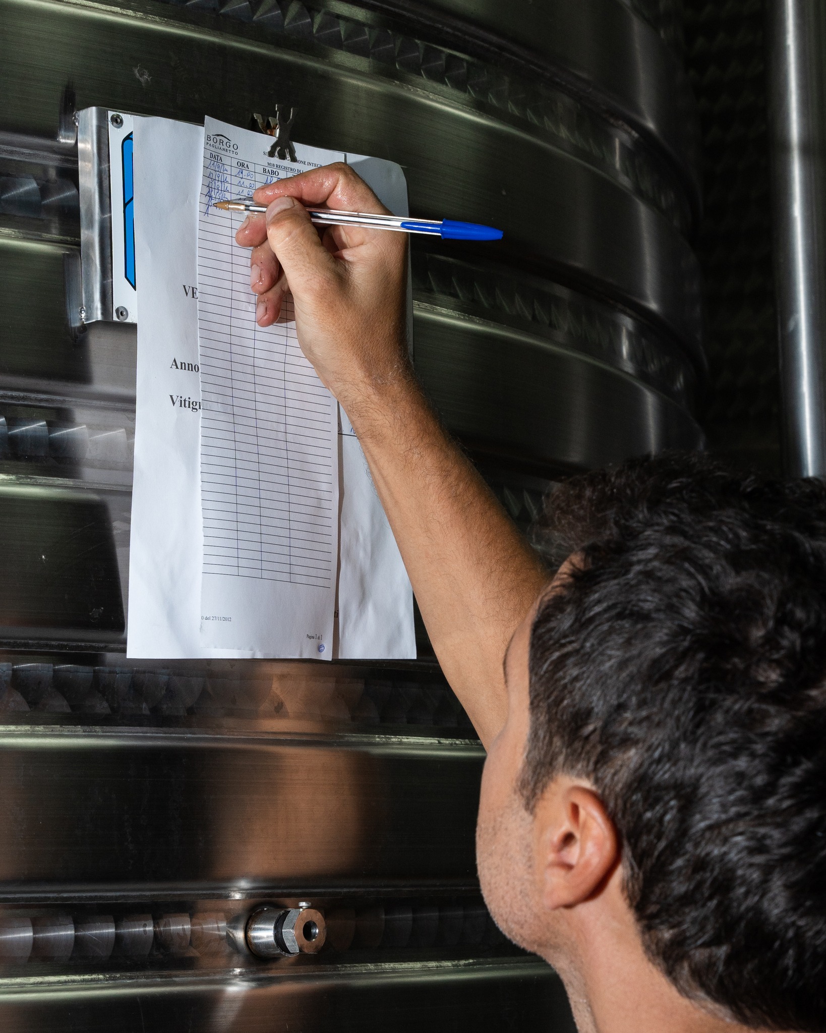 La vendemmia è agli sgoccioli, e in cantina non ci si ferma mai.
Le prime uve di Verdicchio di Matelica hanno già trovato la loro strada: la vinificazione delle bottiglie che verranno è in pieno fermento.
Il ribollir dei tini è fervente, il mosto si anima, e tra profumi, attese e silenziosi gesti prende forma una nuova annata.
È qui che il lavoro continua.
È qui che il vino comincia a raccontare la sua storia. 🍇
___________
Harvest is almost over, and in the cellar there is no stopping.
The first grapes of Verdicchio di Matelica have already found their way: the wines that will become tomorrow’s bottles are now fermenting.
The vats are alive with a fervent bubbling, the must is awakening, and among aromas, patience and quiet gestures, a new vintage is slowly taking shape.
This is where the work continues.
This is where the wine begins to tell its story. 🍇