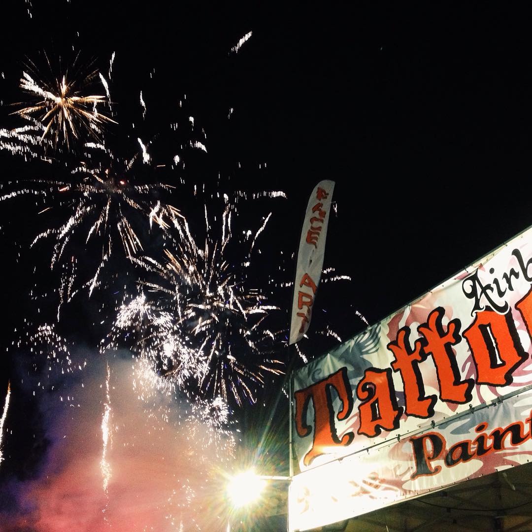 Fireworks over the stall at @officiallatitudefest this weekend. We've had a blast! Thank you if you came to see us! #Tattoosh #latitude15