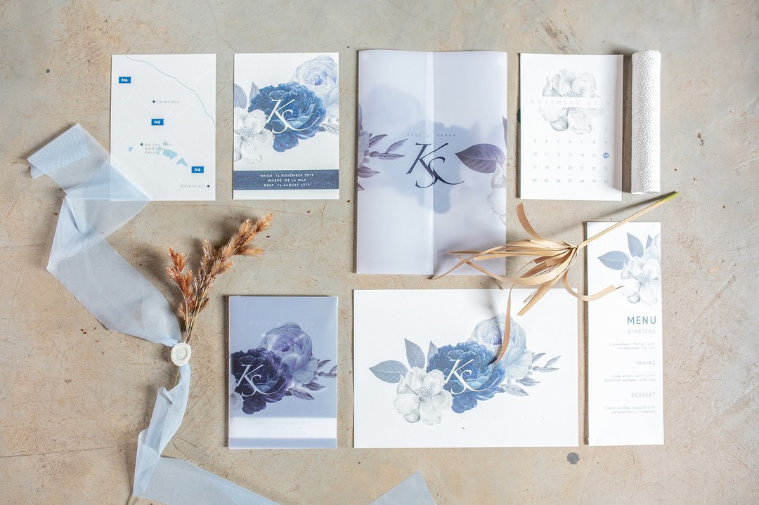 Where do you dream about if you can travel again? We are reminded of Greece, with rolling layers of white buildings and accents of blue. How elegant is this invitation suite?
Although we are having less weddings this year, we are still grateful to be happy and healthy.
Now with the vaccines slowly moving forward, how are you feeling about weddings in 2021? We are hopeful we will feel more love and see more joy on faces really soon!
#invitationsuite #weddingphotography #destinationwedding #blueandwhitewedding #weddinginvitation #fineartpaper #paperlove #pursuepretty #weddingpaper #thatsdarling #heirloomwedding #glamourandgrace #somethingblue #weddingstationary #floraldesign