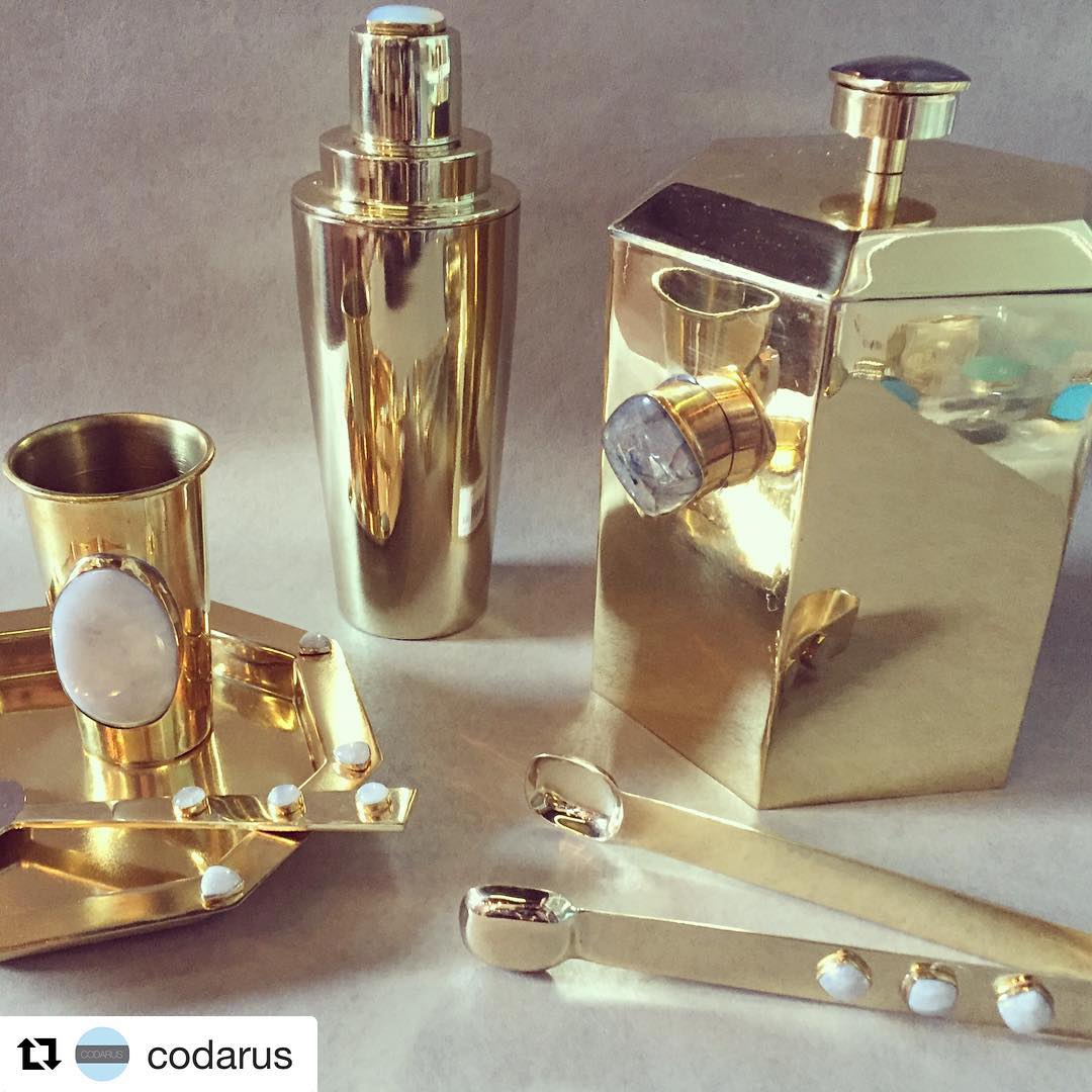 I want it all! #sexybrass #Repost @codarus with @repostapp
・・・
Elevate your cocktail hour with the new barware from the fabulous @addisonweeks! Shop the new pieces in the CODARUS Showroom at #atlmkt! #repost @addisonweeks #completelycodarus #inspiration #bar #barware #gemstone #brass #cocktails #cocktailhour #chic #trending #gift #barcart #style #trending #design #home #decor #homedecor #love