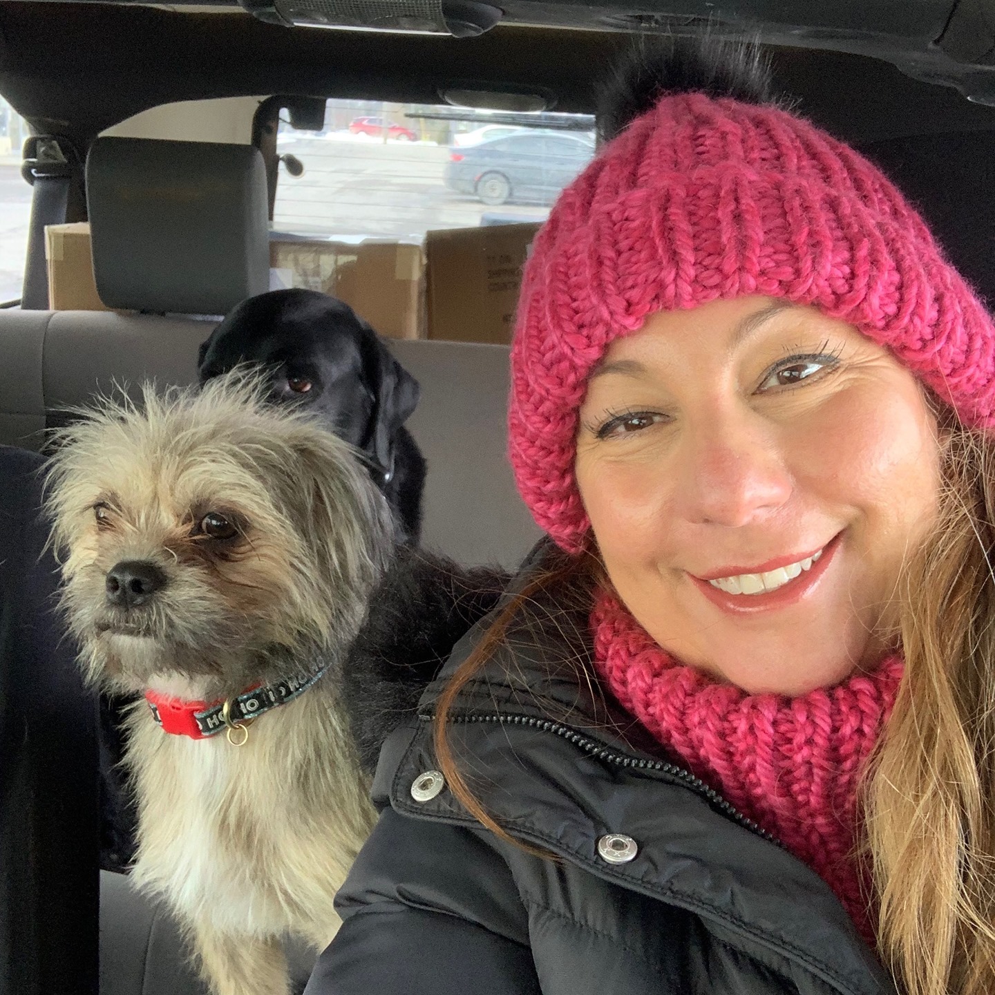 Ship day with Reggie and India!
#moxielife #gotmoxie #tradeswomen #workboots #entrepreneur #Tuesday #dogsforever