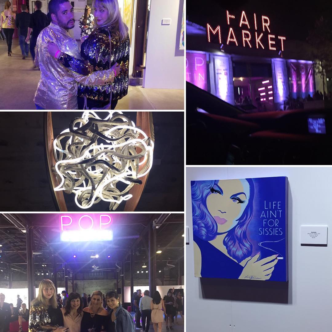 #designersnightout @popaustinartshow #makingfriends because #sequins
•
#popaustin #art #colorpalette #fairmarketatx #designeradventures #lifeaintforsissies #popaustin2016 #interiordesign #austininteriordesign #contemporaryart #popaustin #austinart #modernart #austin #512 #atx #andywarhol #mrbrainwash #thereweretacos #isawadixiechick #herkidsweretotalbadasses #likewaycoolerthani #yesthanibecausegrammar