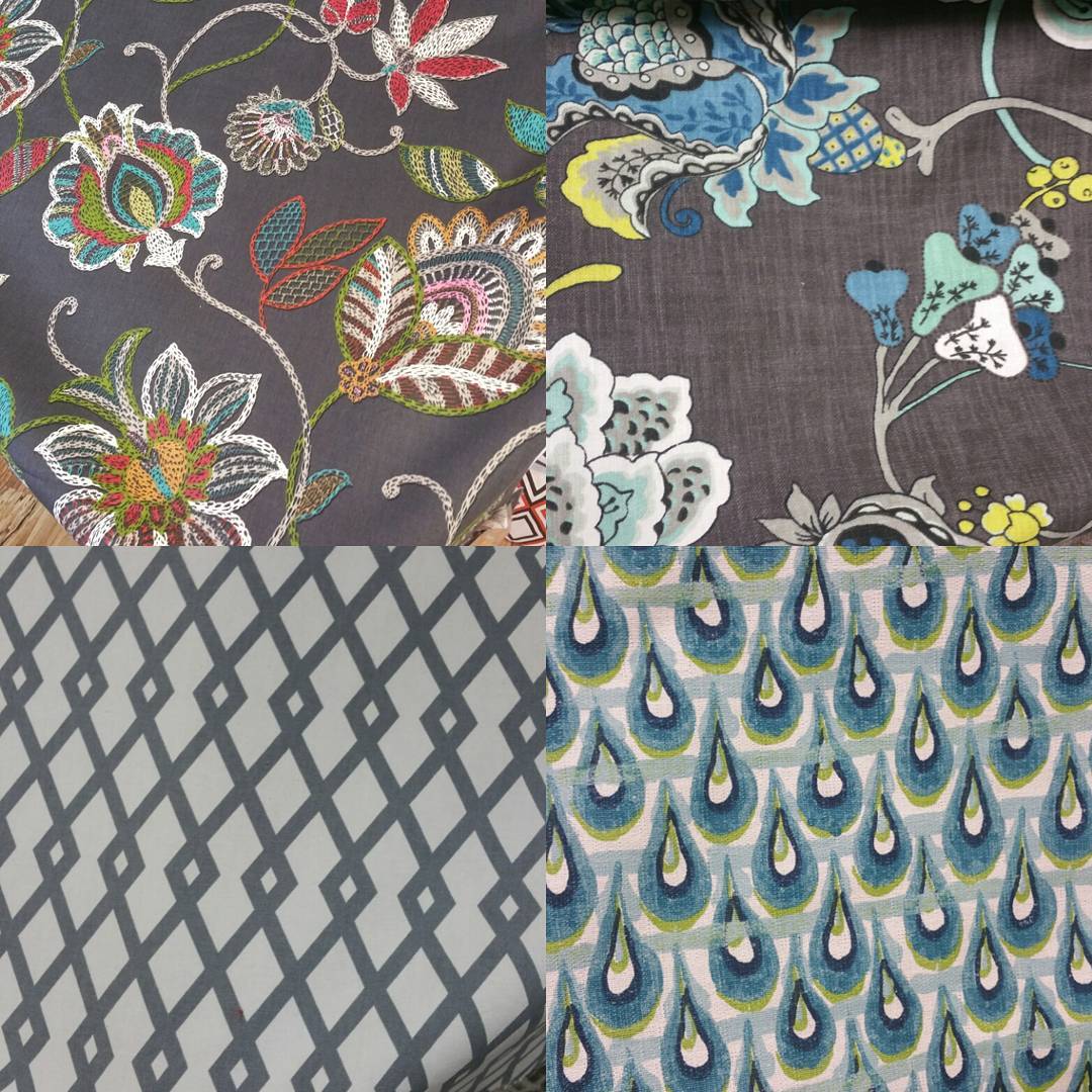 Swatches for curtains... Do you have a favorite? ?